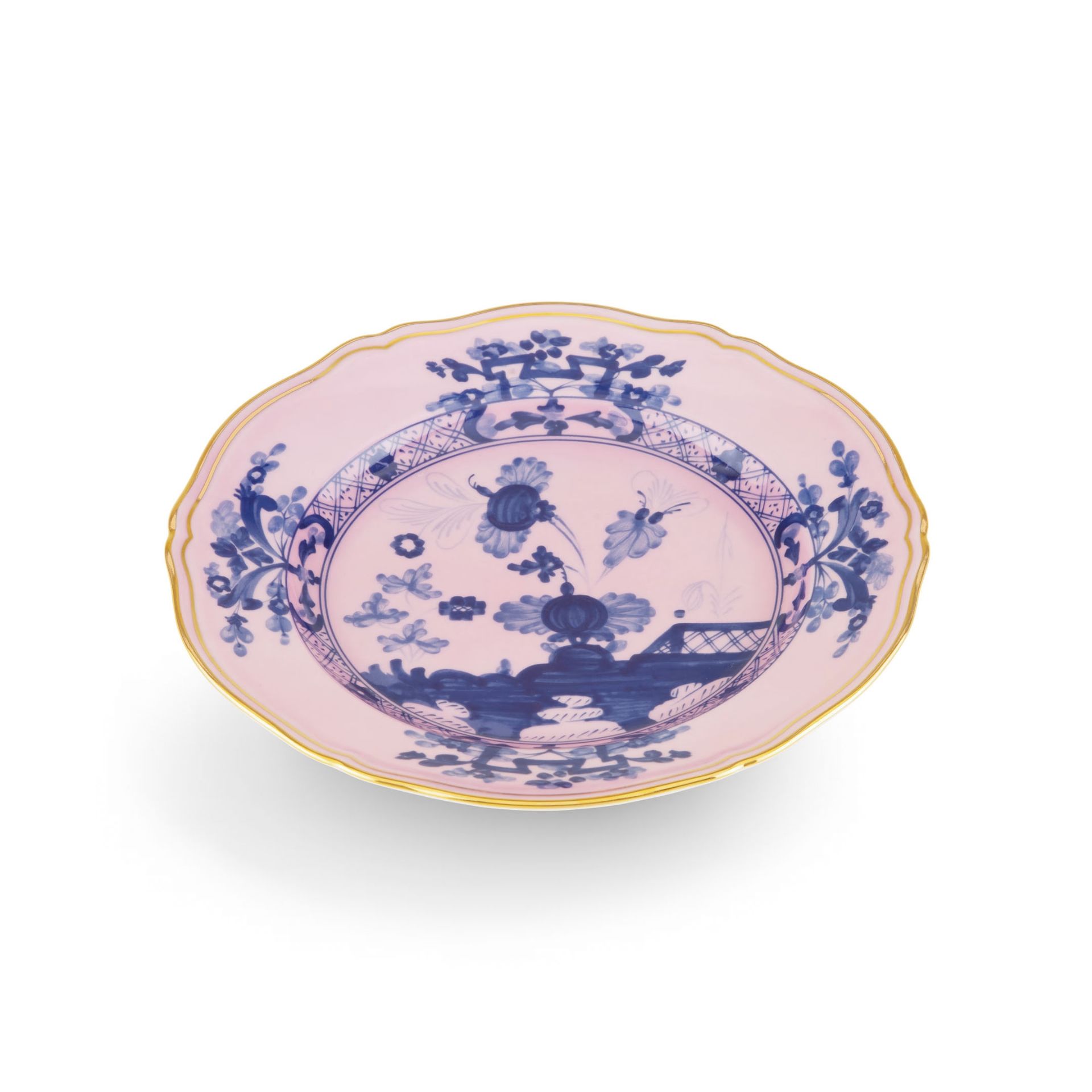 GINORI 1735 Piatto Da Dessert Oriente Italiano Azalea Ø 21 CM 003RG00 FPT110010210G00124500