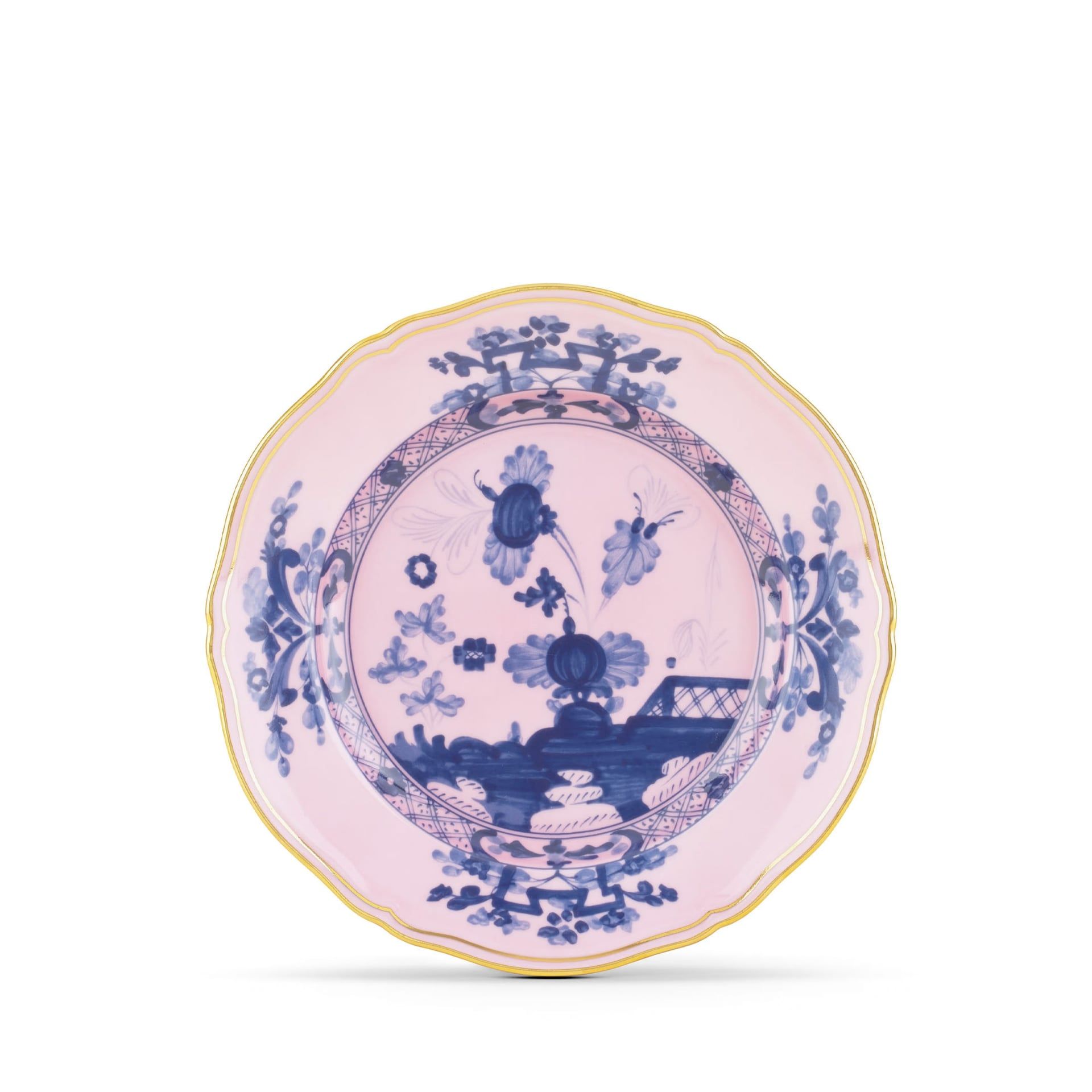 GINORI 1735 Piatto Da Dessert Oriente Italiano Azalea Ø 21 CM 003RG00 FPT110010210G00124500