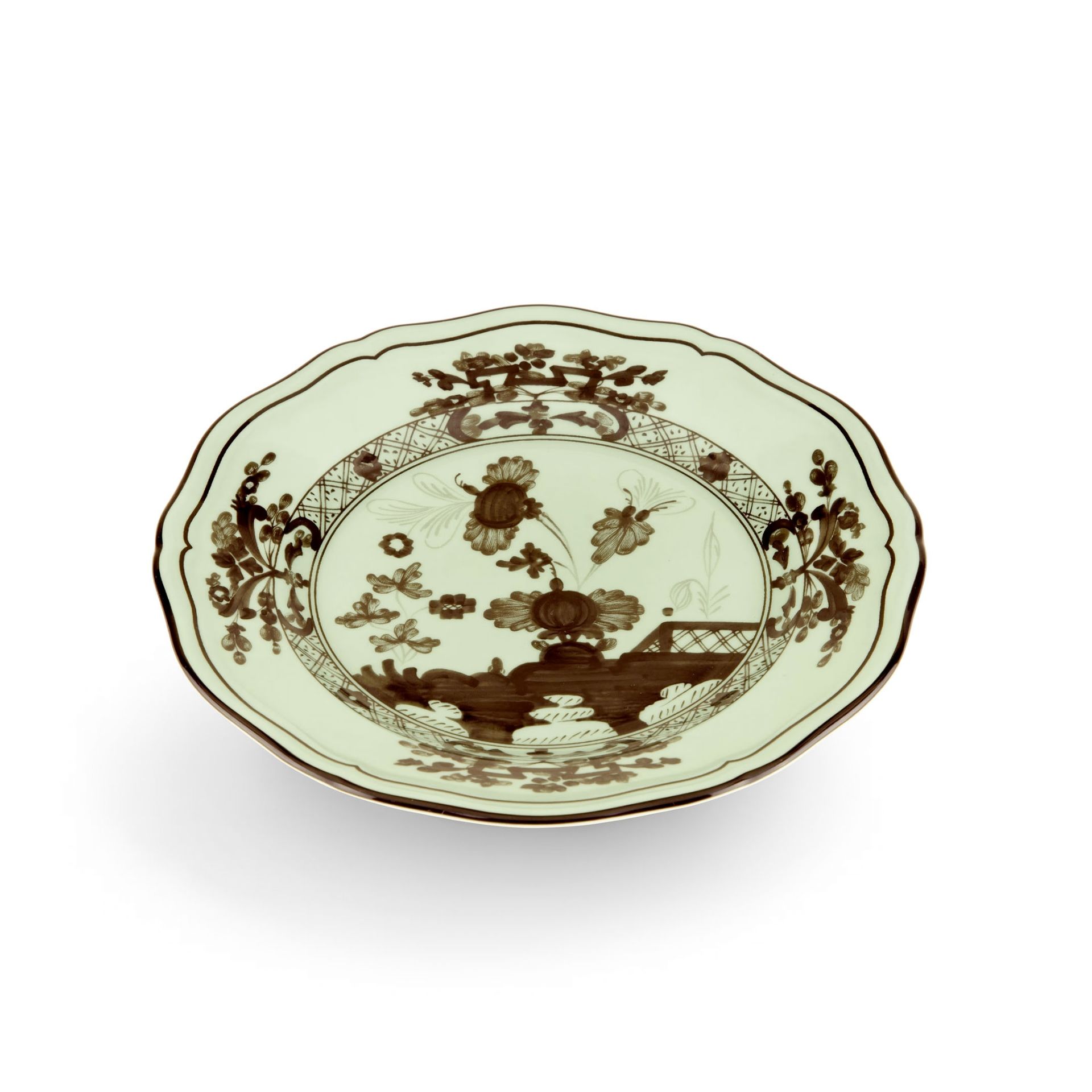 GINORI 1735 Piatto Da Dessert Oriente Italiano Bario Ø 21 CM 003RG00 FPT110010210G00124100