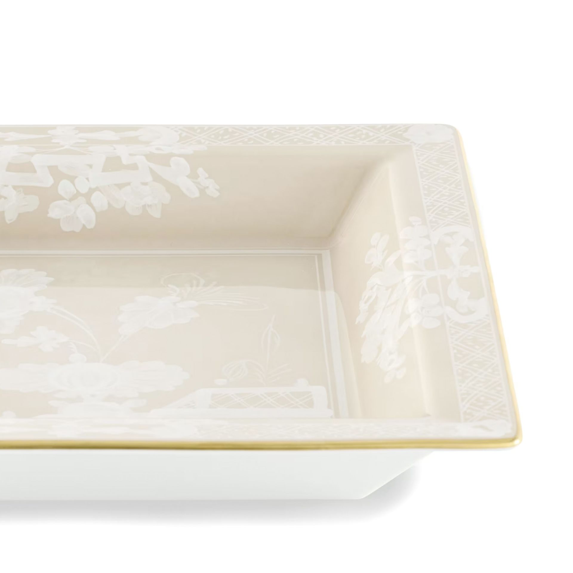 GINORI 1735 Svuotatasche Quadrato Grande Oriente Italiano Meringa 24.5 CM - H 24.5 CM 017RG02 FG6836LX0245G00135700