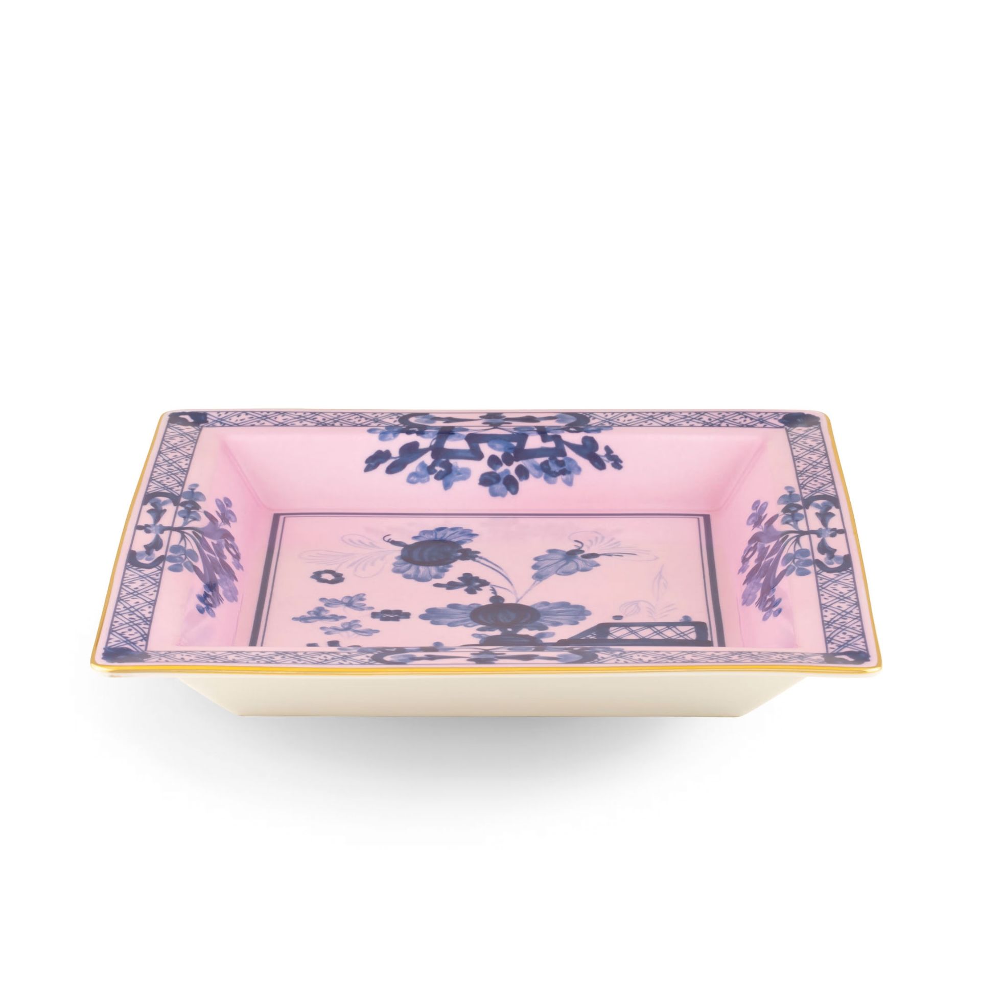 GINORI 1735 Svuotatasche Quadrato Grande Oriente Italiano Azalea 24.5 CM - H 24.5 CM 017RG02 FG6836010245G00124500