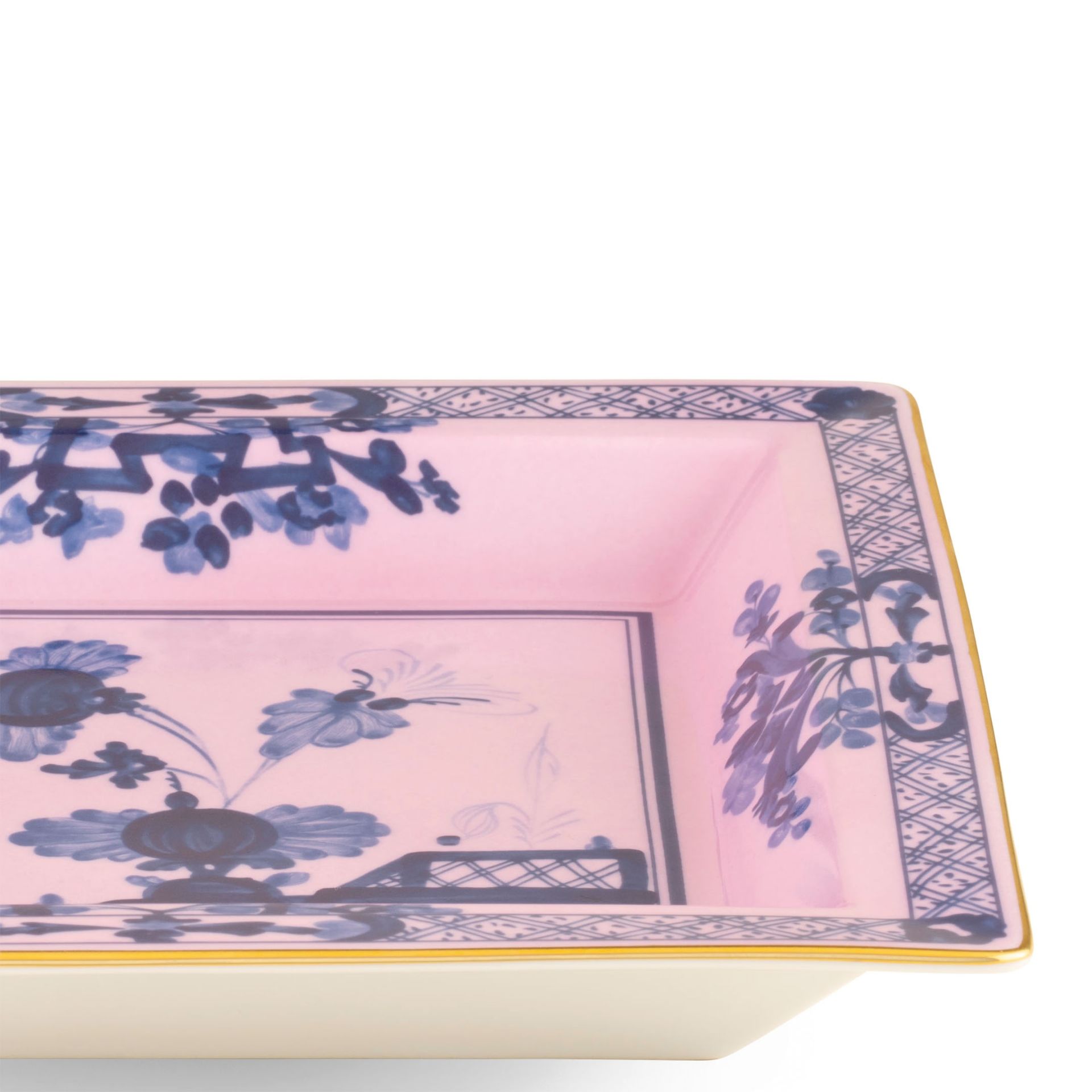 GINORI 1735 Svuotatasche Quadrato Grande Oriente Italiano Azalea 24.5 CM - H 24.5 CM 017RG02 FG6836010245G00124500