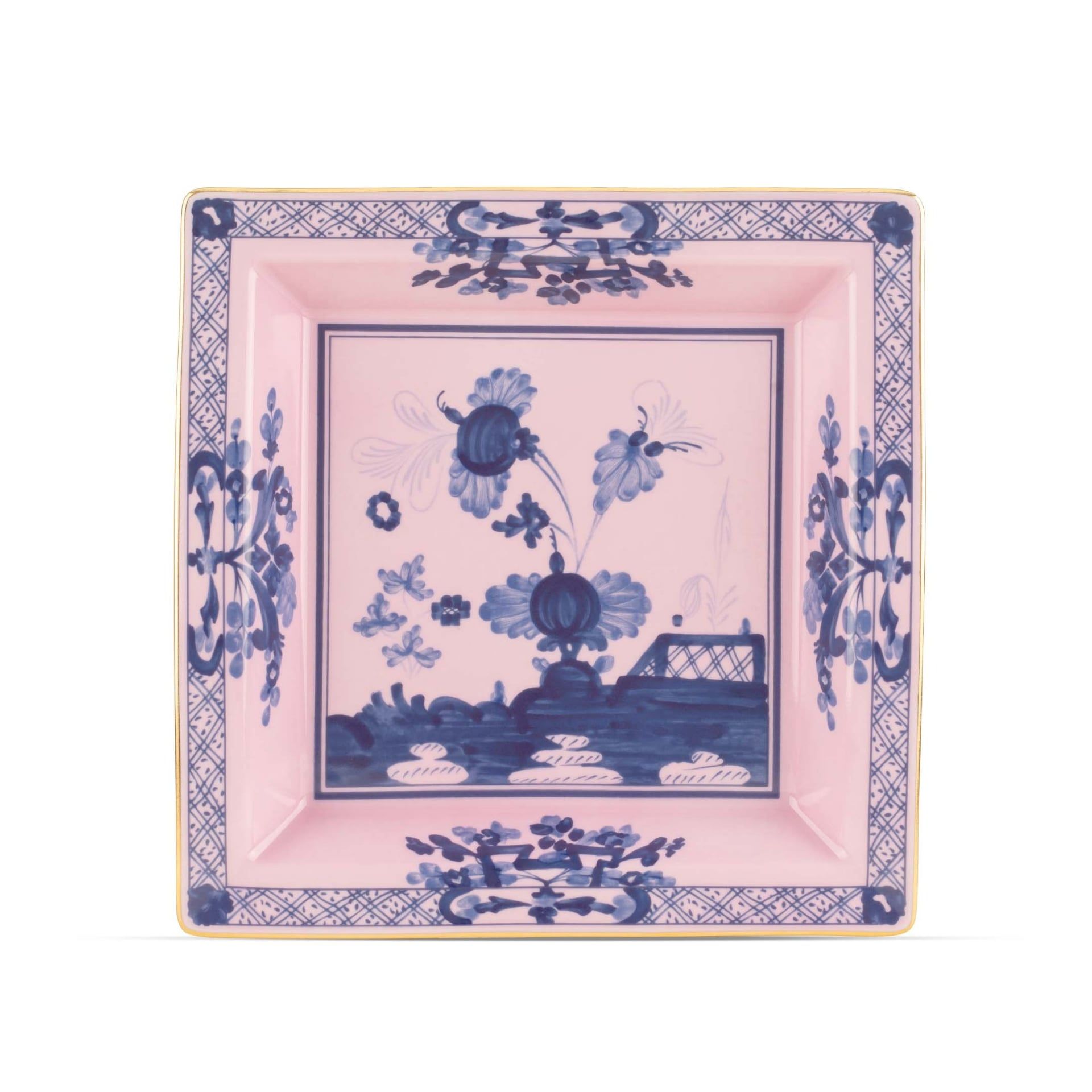 GINORI 1735 Svuotatasche Quadrato Grande Oriente Italiano Azalea 24.5 CM - H 24.5 CM 017RG02 FG6836010245G00124500