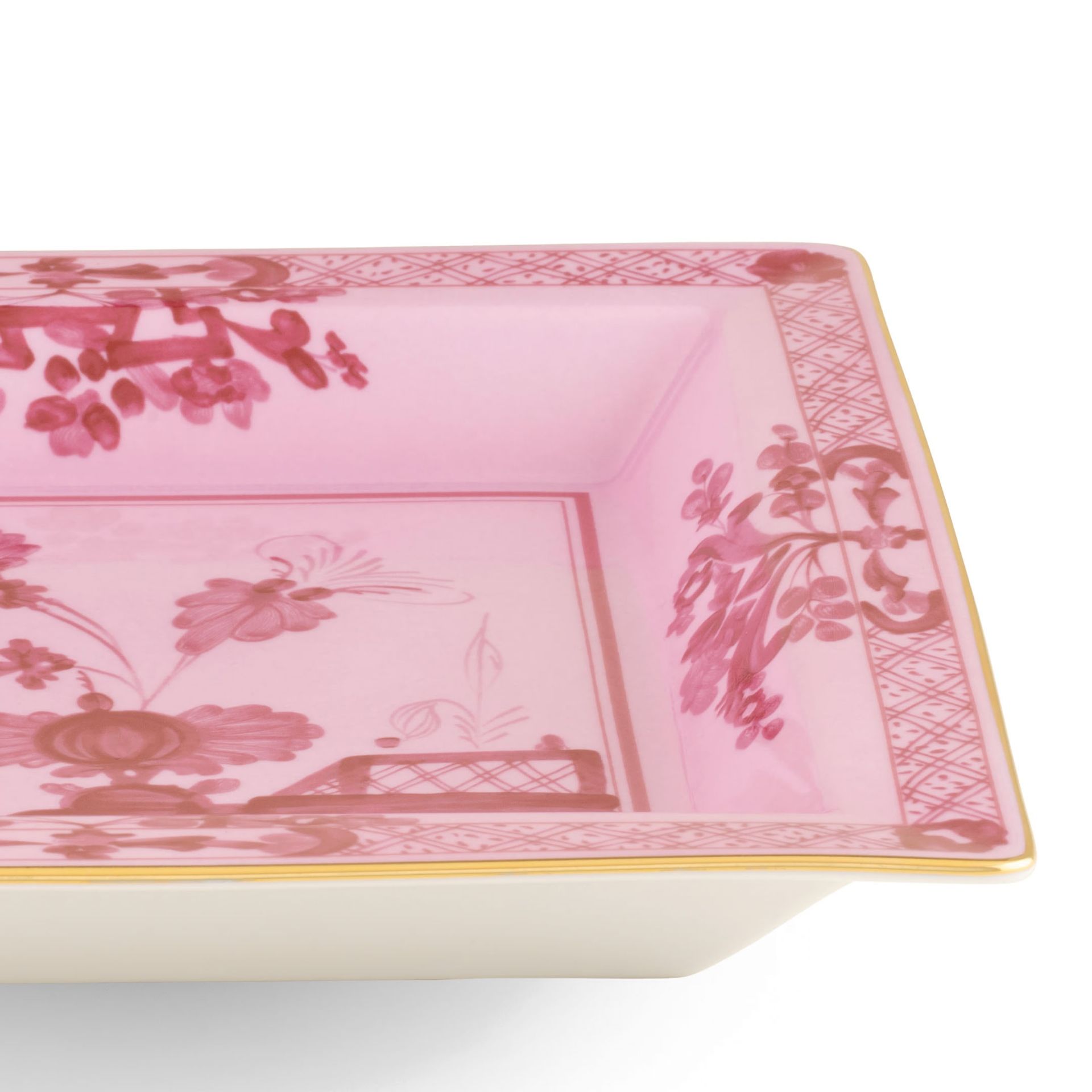 GINORI 1735 Svuotatasche Quadrato Grande Oriente Italiano Porpora 24.5 CM - H 24.5 CM 017RG02 FG6836010245G00124200