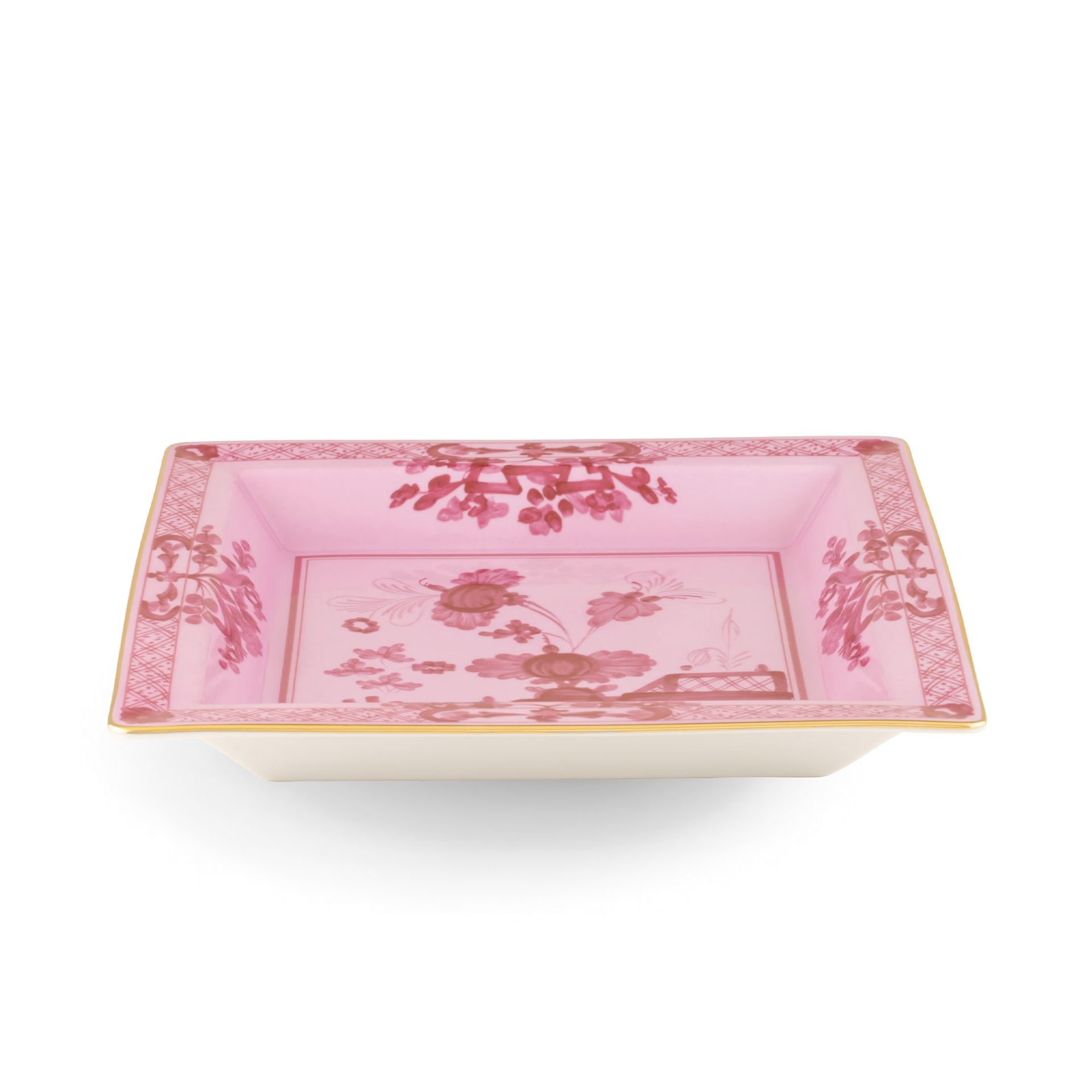 GINORI 1735 Svuotatasche Quadrato Grande Oriente Italiano Porpora 24.5 CM - H 24.5 CM 017RG02 FG6836010245G00124200