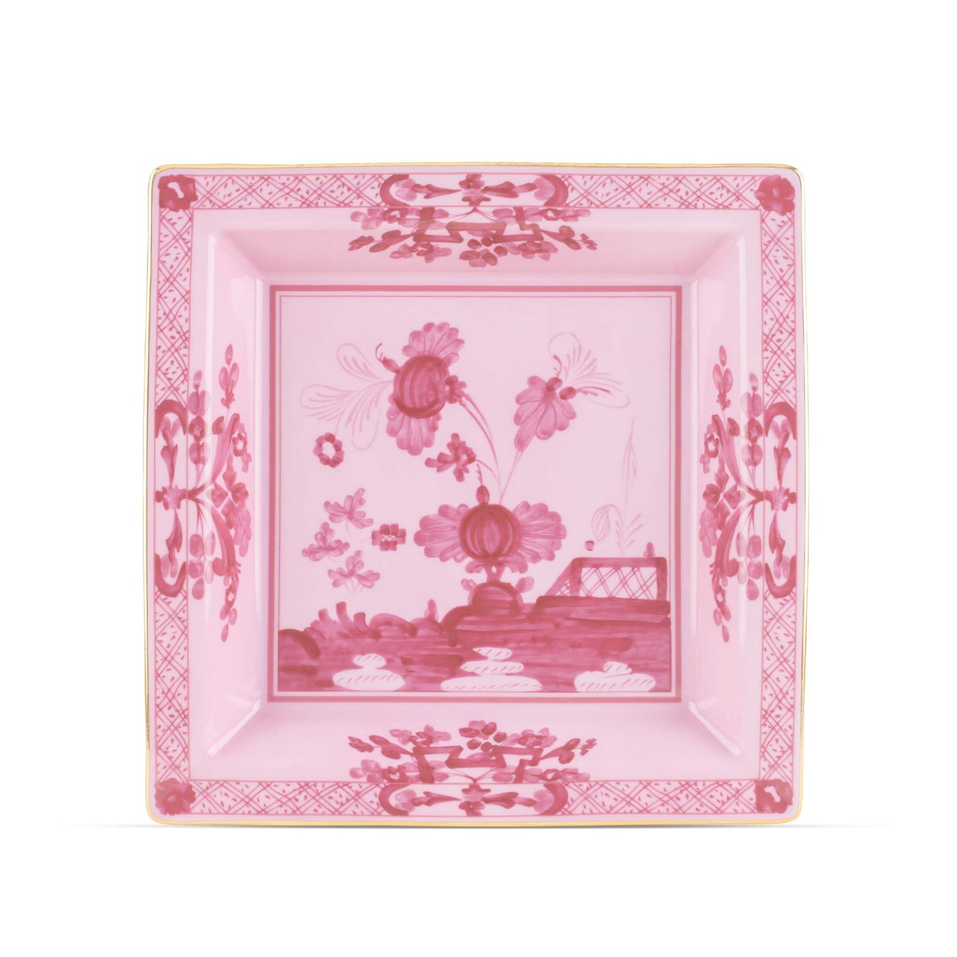 GINORI 1735 Svuotatasche Quadrato Grande Oriente Italiano Porpora 24.5 CM - H 24.5 CM 017RG02 FG6836010245G00124200