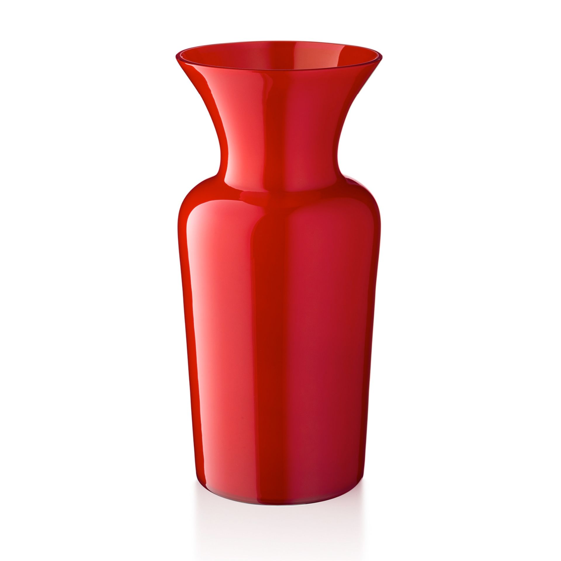 SALVIATI Vaso Profili Sword Lily Rosso Large H 42 CM / Ø 20 CM 10000