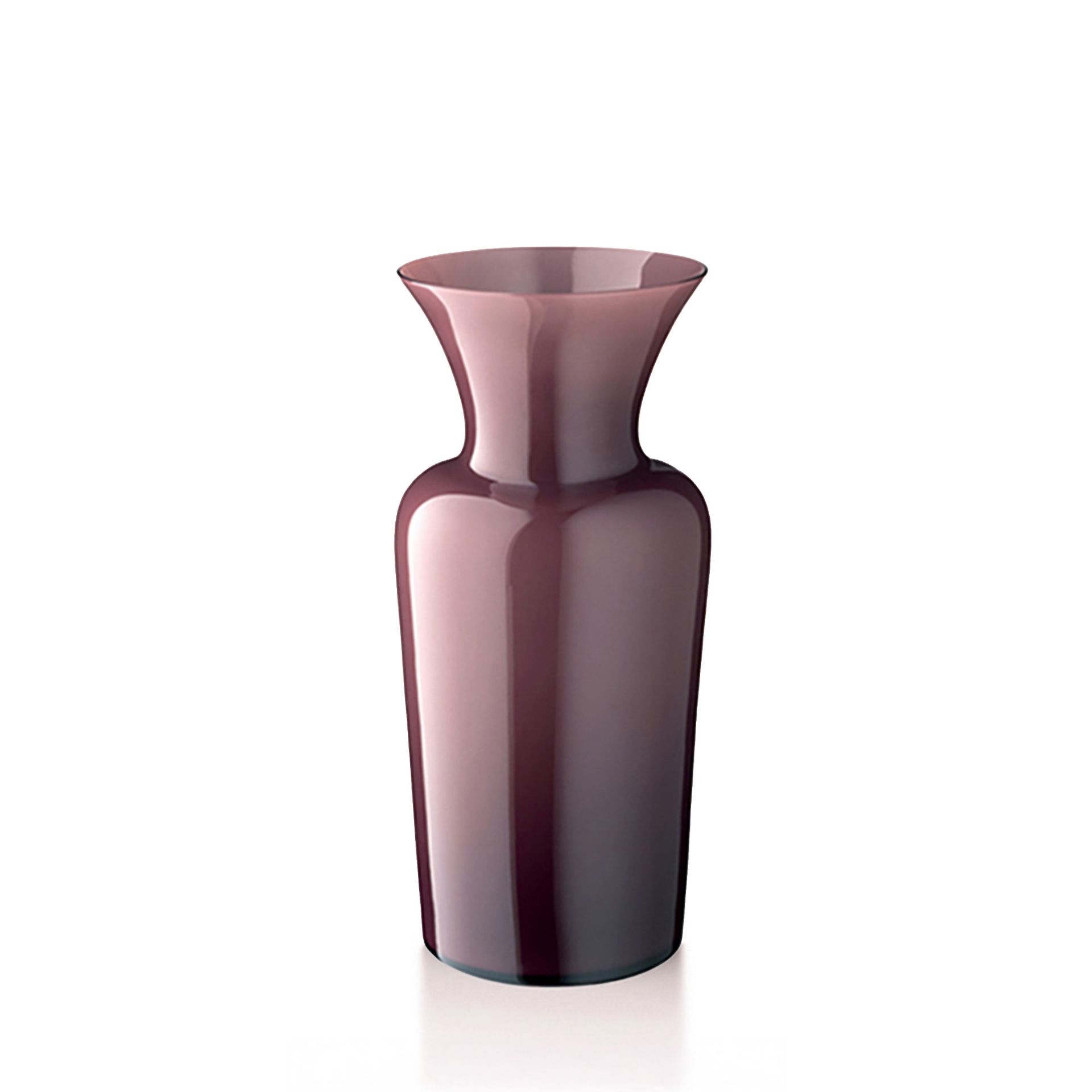 SALVIATI Vaso Profili Sword Lily Melanzana Medium H 32 CM / Ø 15 CM 10025