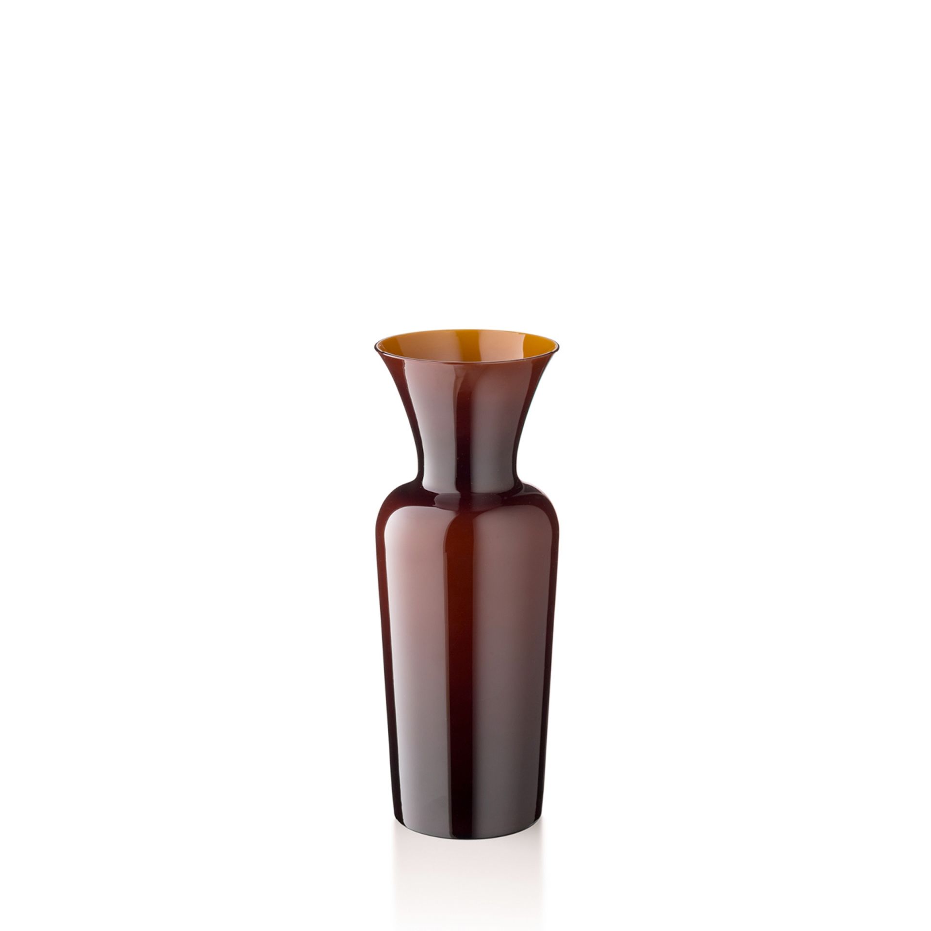 SALVIATI Vaso Profili Sword Lily Terra Bruciata Small H 26 CM / Ø 10 CM 10029