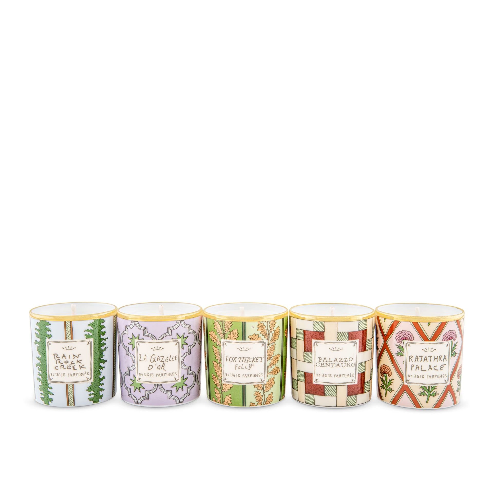 GINORI 1735 Set 5 Candele Profumi Luchino Multifragranza H 5.6 CM - Ø 5.2 CM 017RG02 FX5300LX0070G00132100
