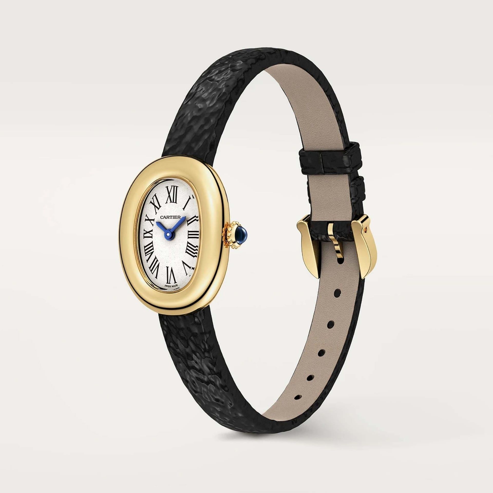 CARTIER Baignoire Modello Mini, Oro Giallo, Pelle 24.6 X 18.7 MM WGBA0075