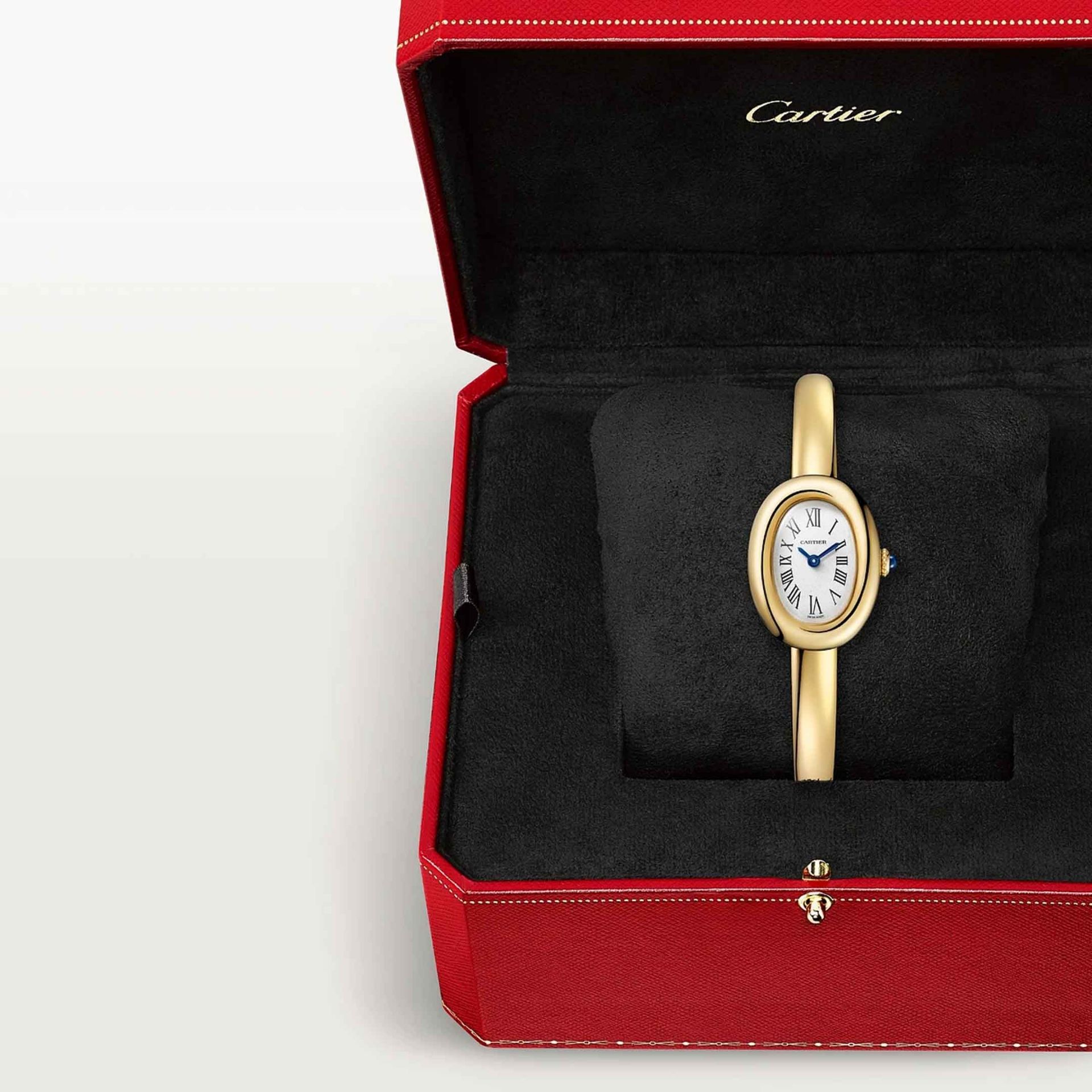 CARTIER Baignoire Modello Mini, Oro Giallo (Misura 17) 24.6 X 18.7 MM WGBA0079