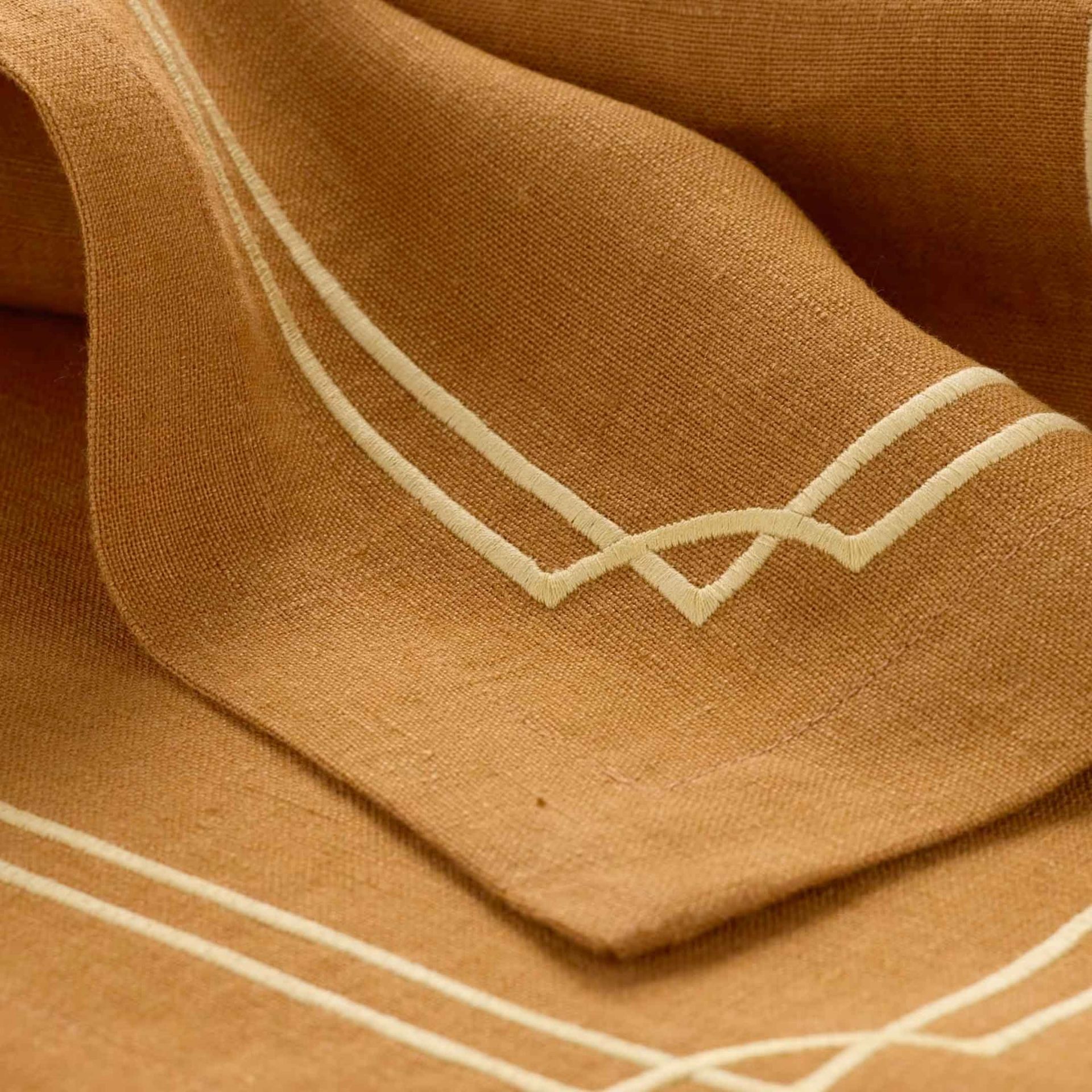 GINORI 1735 Tovagliette in Lino Orlis Cognac 50 CM - H 40 CM 187RGTT FX2PM0LX40X5T00131203