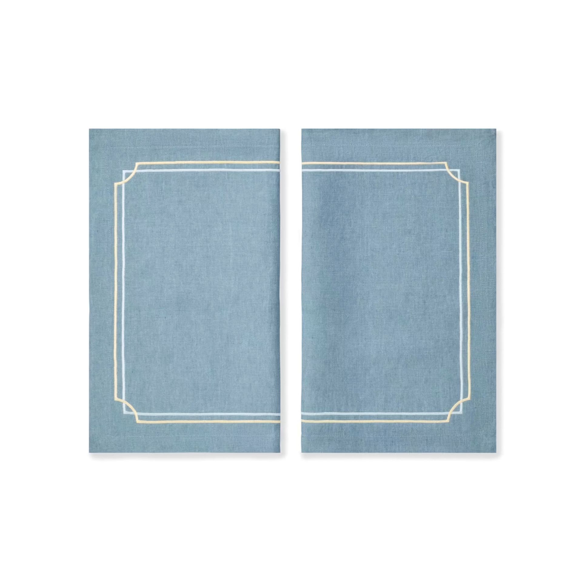 GINORI 1735 Tovagliette in Lino Orlis Polvere 50 CM - H 40 CM 187RGTT FX2PM0LX40X5T00131201