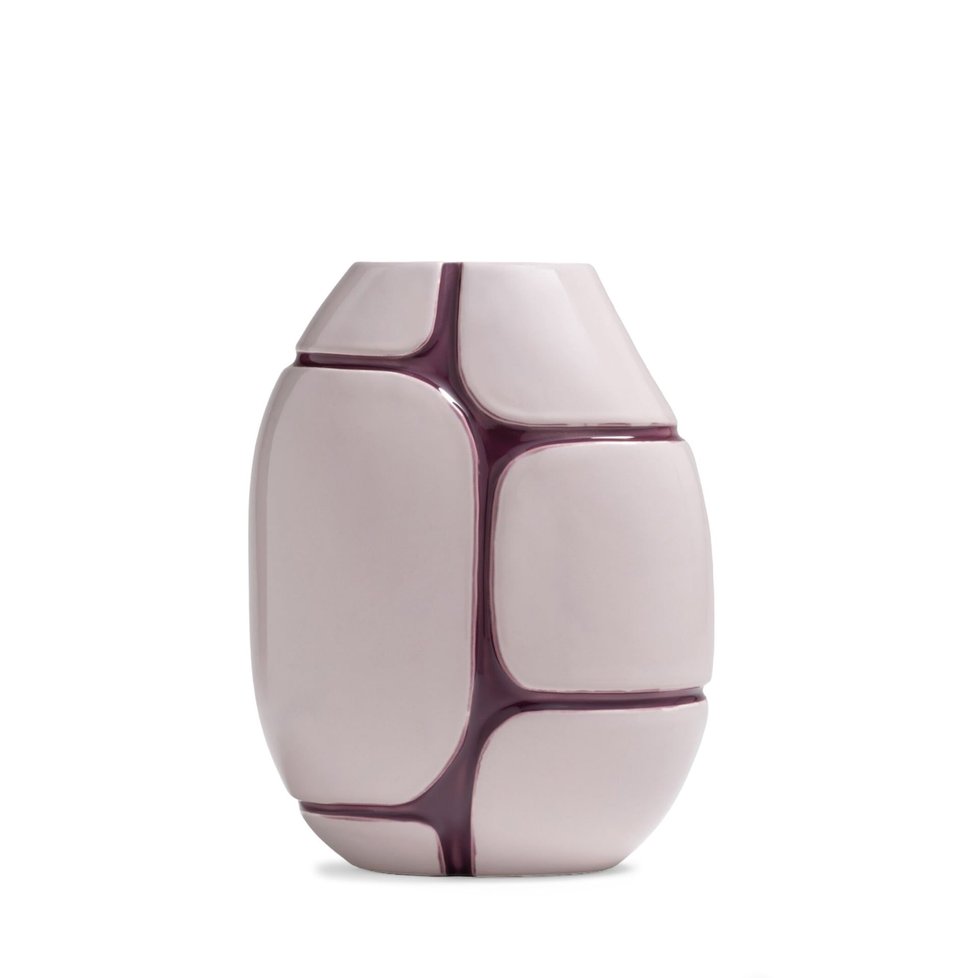 BOSA Vaso Medio Laguna Grigio Lilla (Matteo Zorzenoni) 21 CM - H 28 CM 1941/61+57