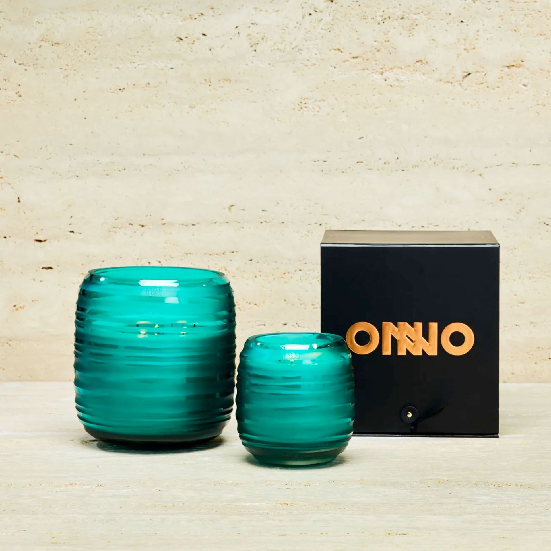 ONNO Candela Sphere Aqua Fragranza Ginger Fig Large ON271G