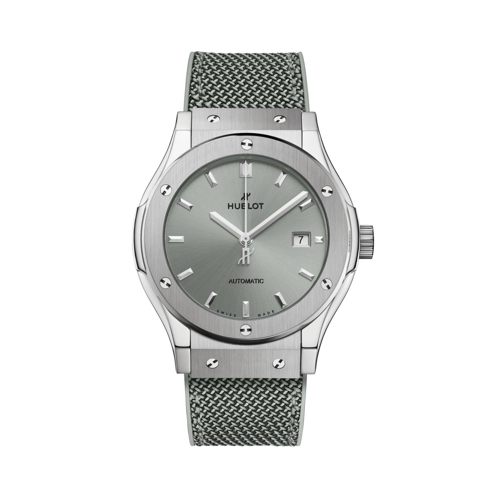HUBLOT Classic Fusion Titanium Sage Green 42 MM 542.NX.891G.NR