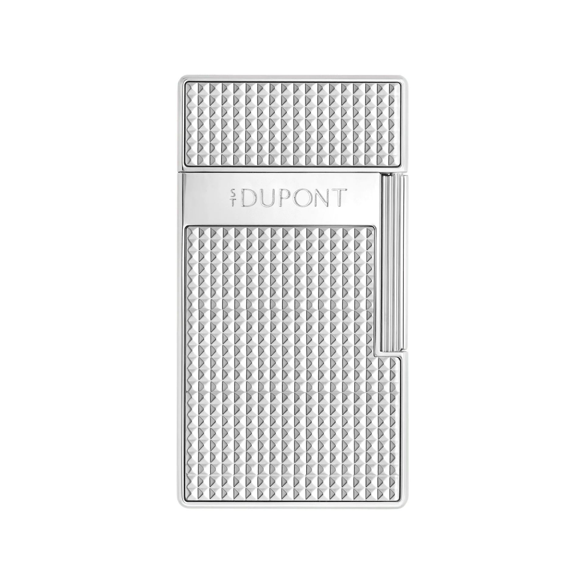 S. T. DUPONT Accendino Biggy Testa di Diamante Argento  025210