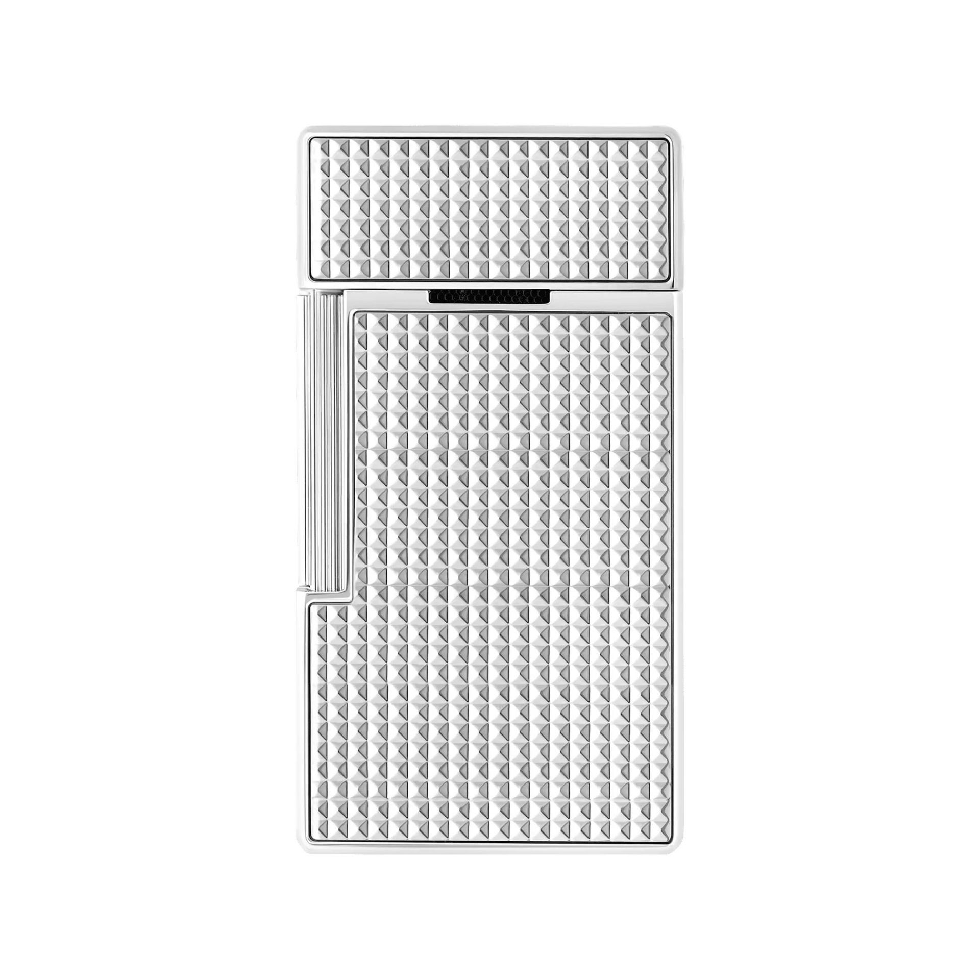 S. T. DUPONT Accendino Biggy Testa di Diamante Argento  025210