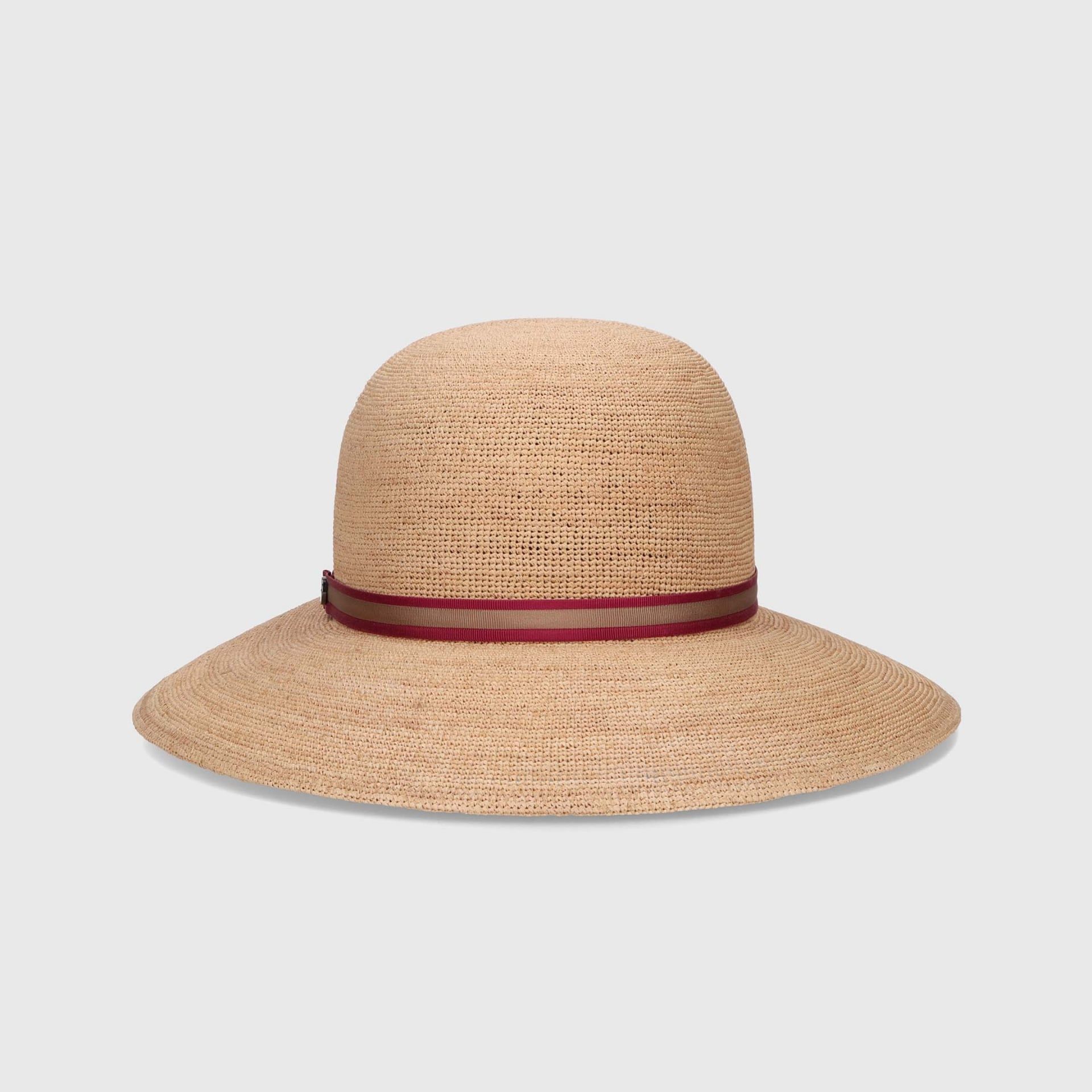 BORSALINO Cappello Colombia Rafia Crochet Arrotolabile Naturale  230043-00G1