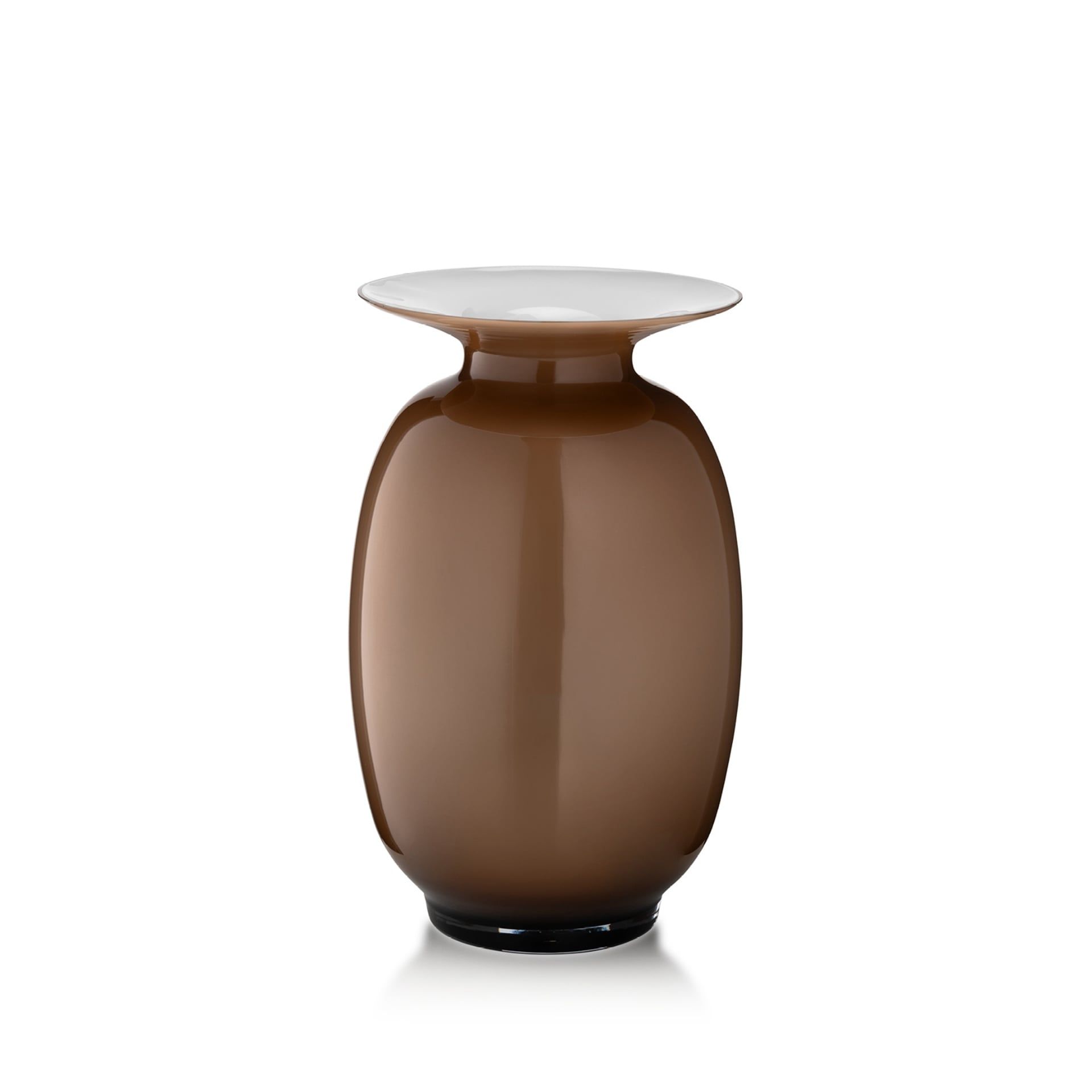 SALVIATI Vaso Lido Amaranti Large Caffè H 34 CM / Ø 21 CM 20308