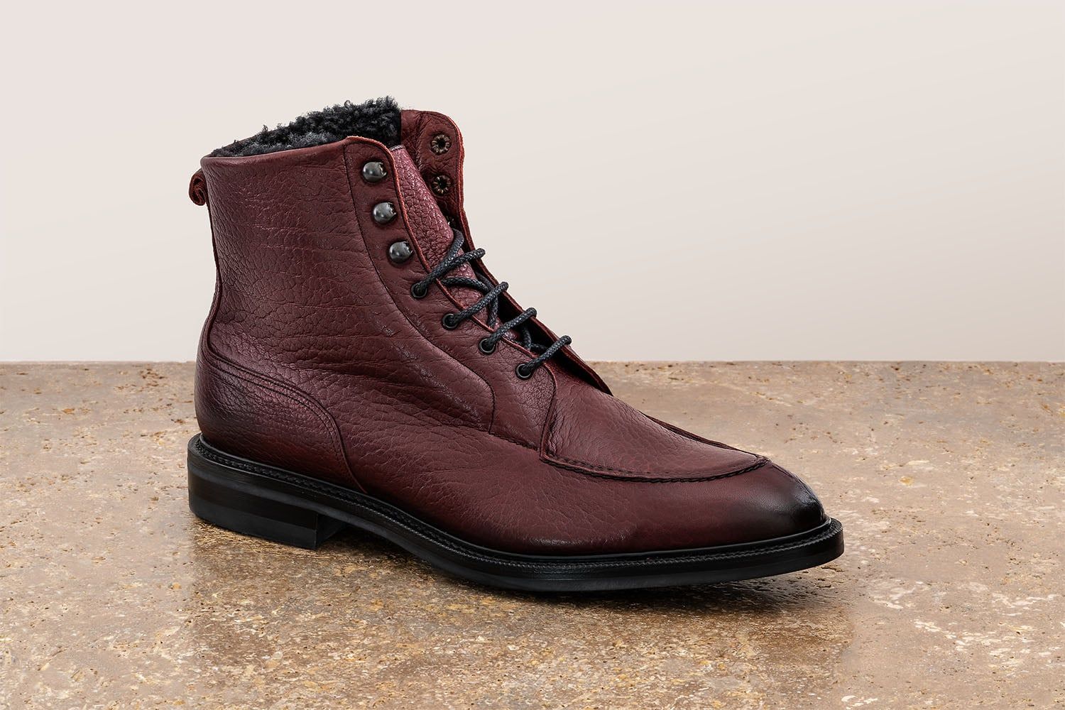 EDWARD GREEN Cranleigh - Stivaletto Con Stringhe - Burgundy  GALWAY