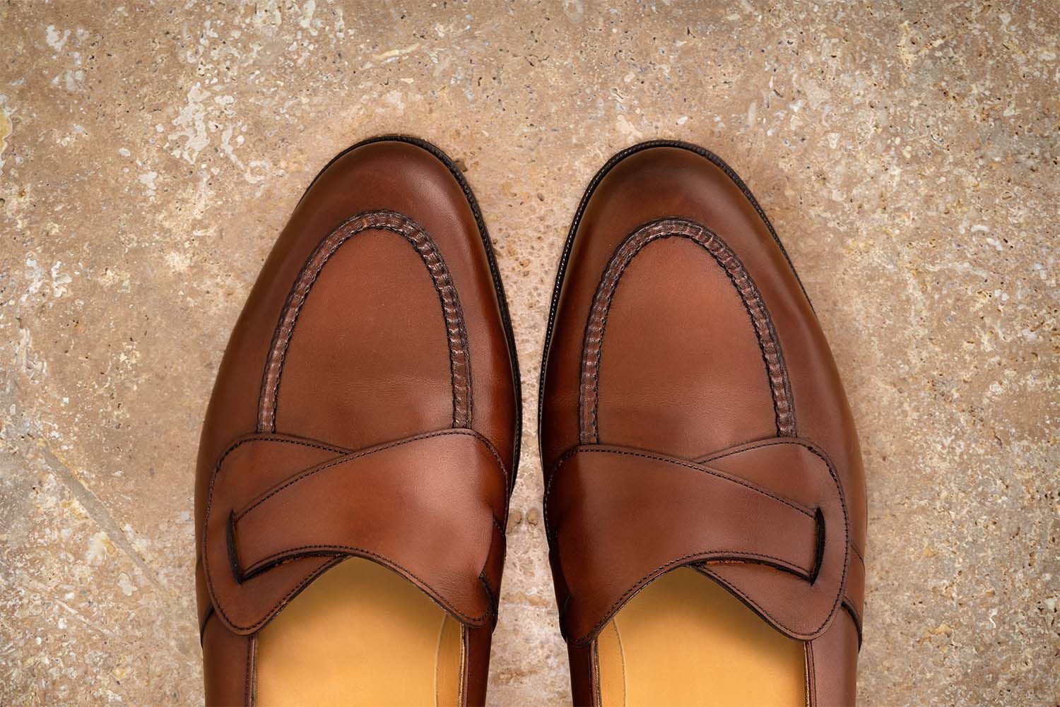 EDWARD GREEN Lulworth - Mocassino - Redwood Antique  LULWORTH
