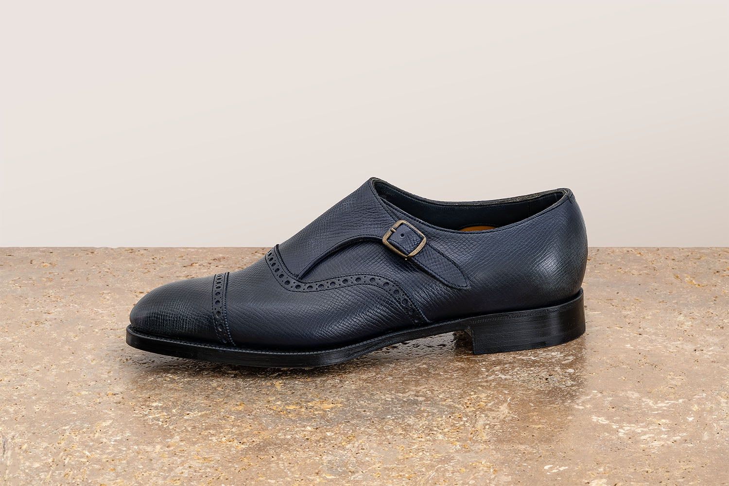 EDWARD GREEN Padbury - Scarpa Con Fibbia - Navy Utah  PADBURY