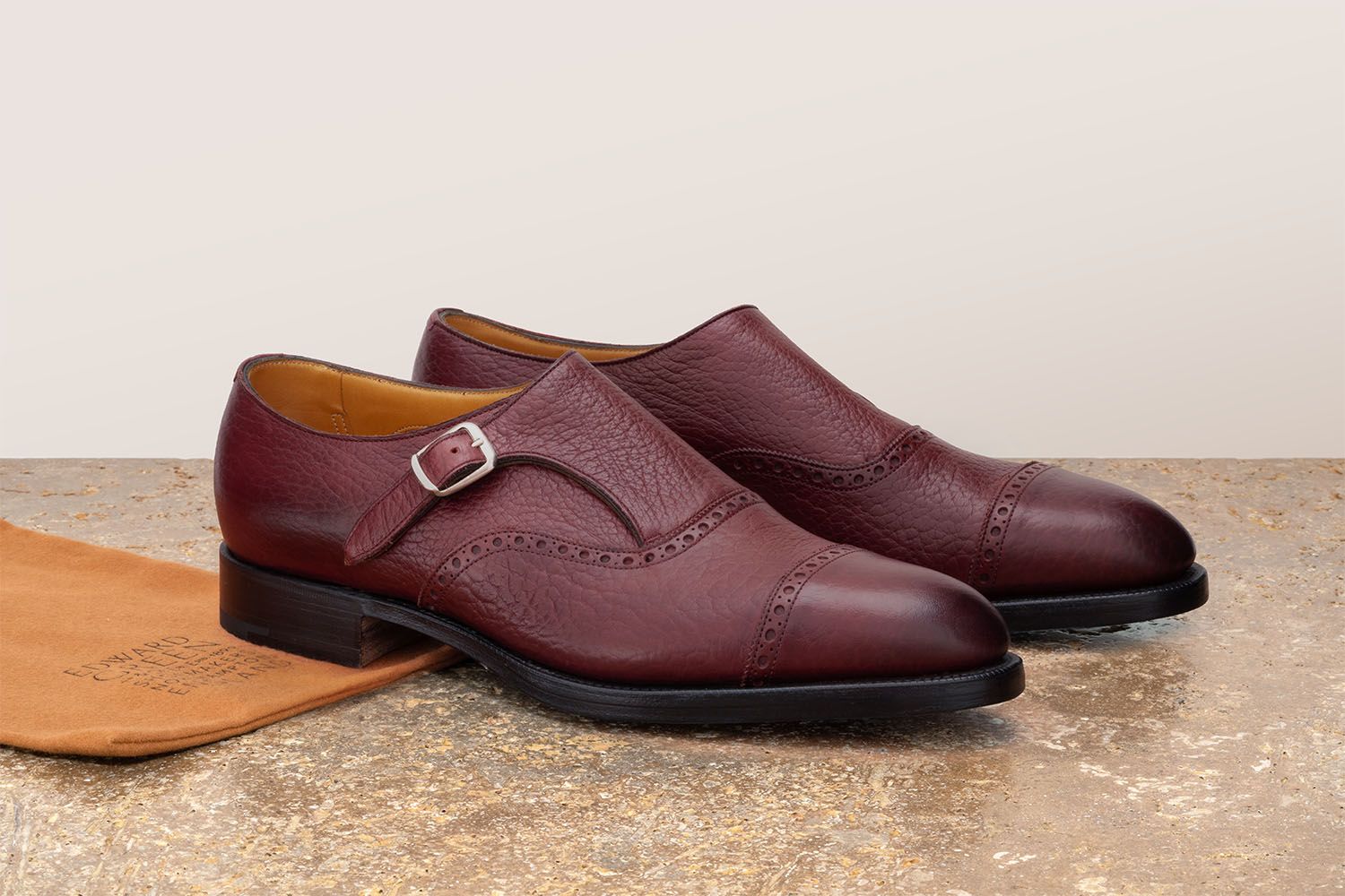 Edward Green Padbury - Scarpa Con Fibbia - Burgundy  PADBURY