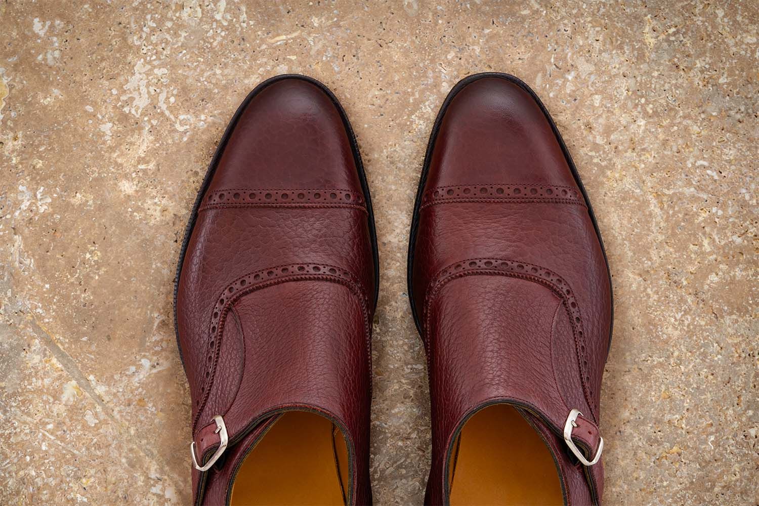 Edward Green Padbury - Scarpa Con Fibbia - Burgundy  PADBURY