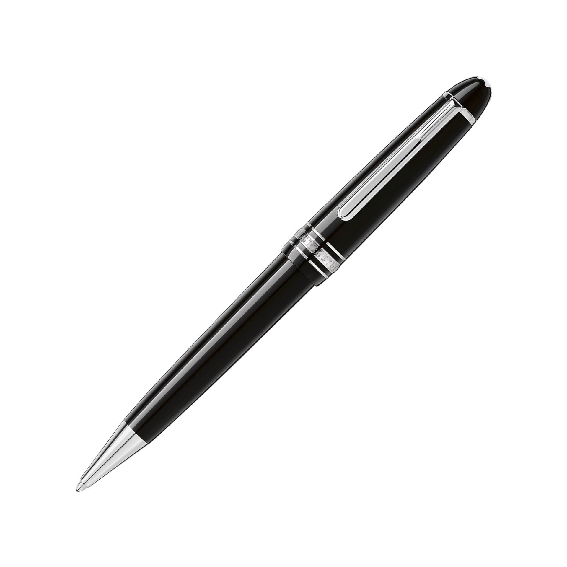 MONTBLANC Penna a Sfera Meisterstück Placcata in Platino Midsize  132491