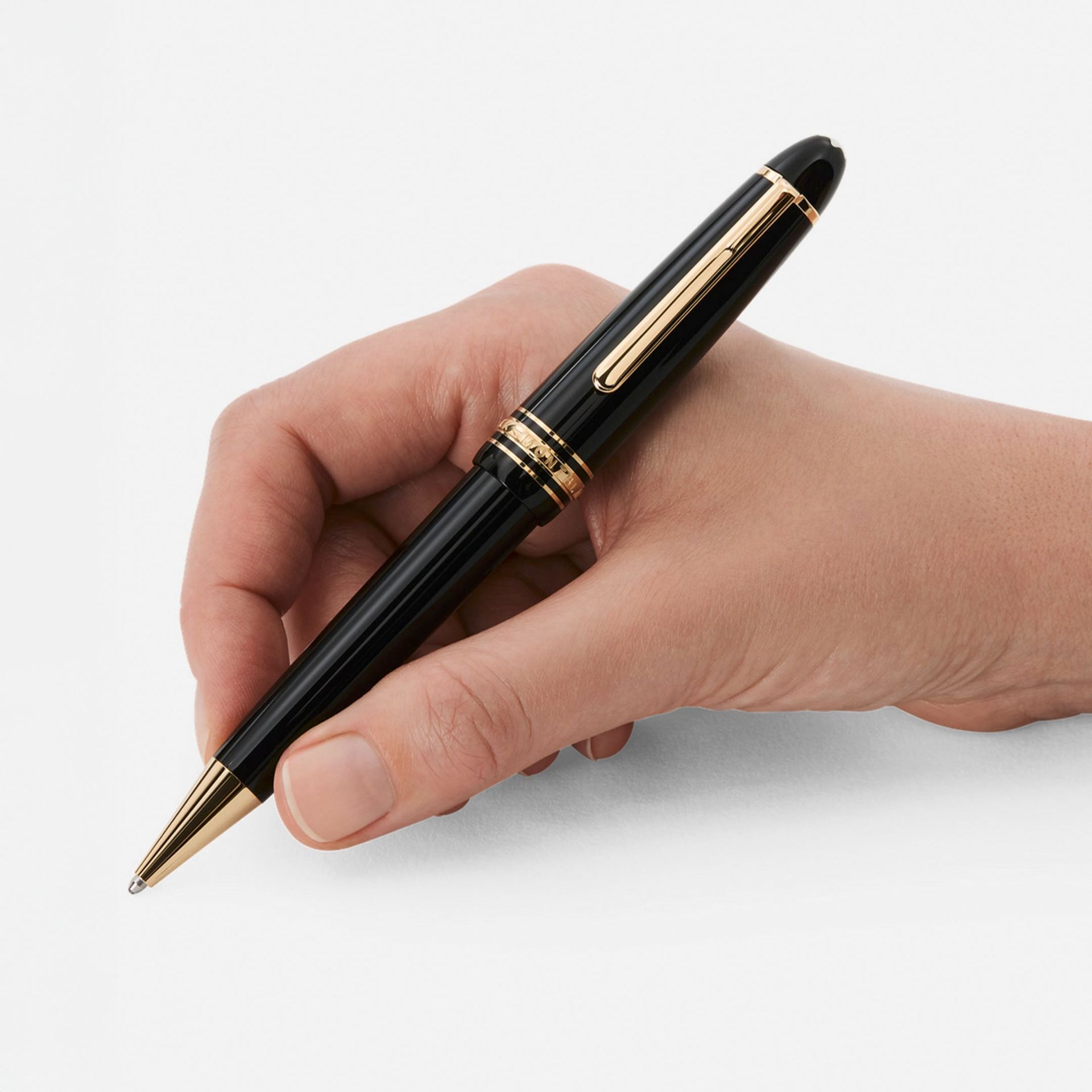 MONTBLANC Penna a Sfera Meisterstück Placcata in Oro LeGrand  132452