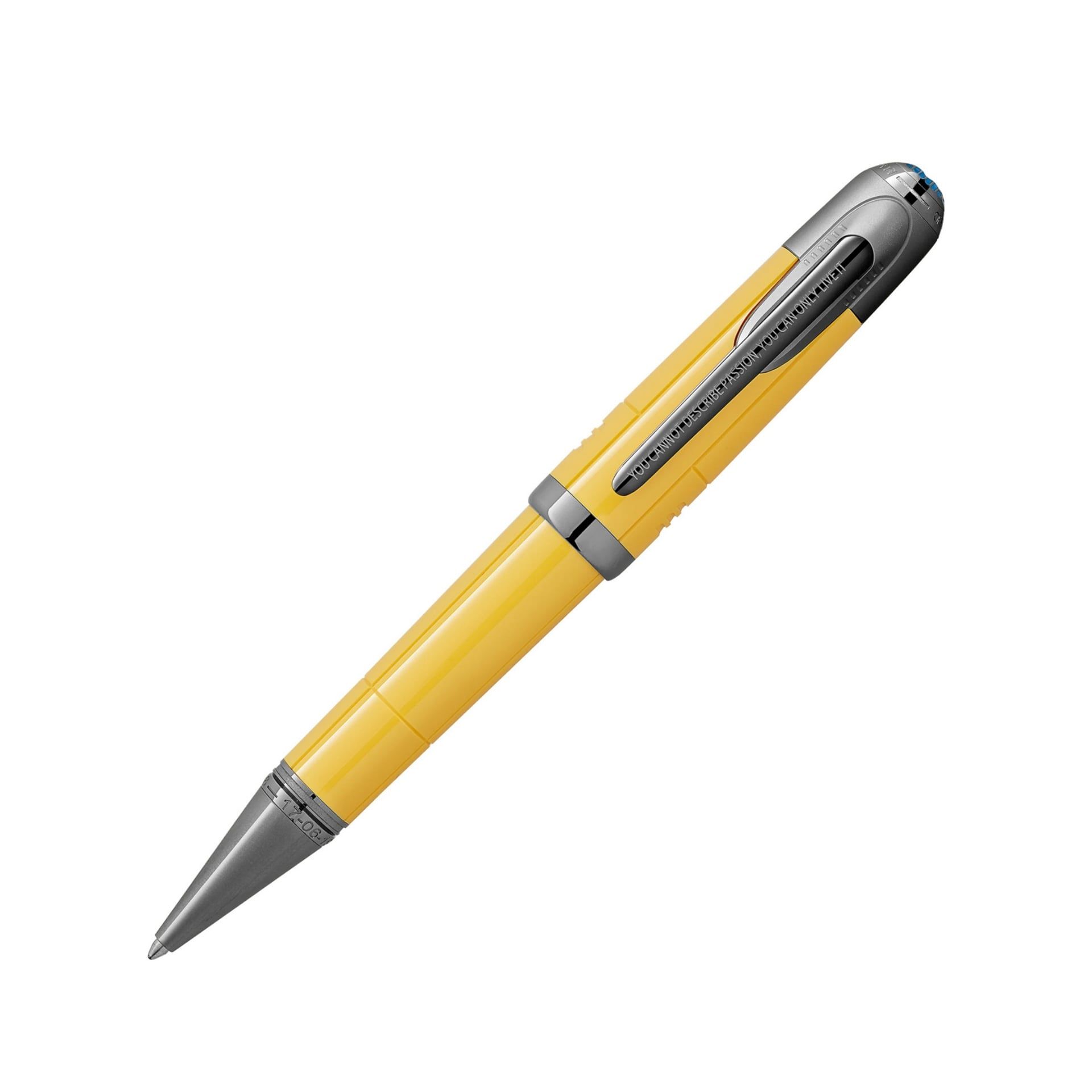 Montblanc Penna a Sfera Great Characters Enzo Ferrari Special Edition Giallo Modena  130663