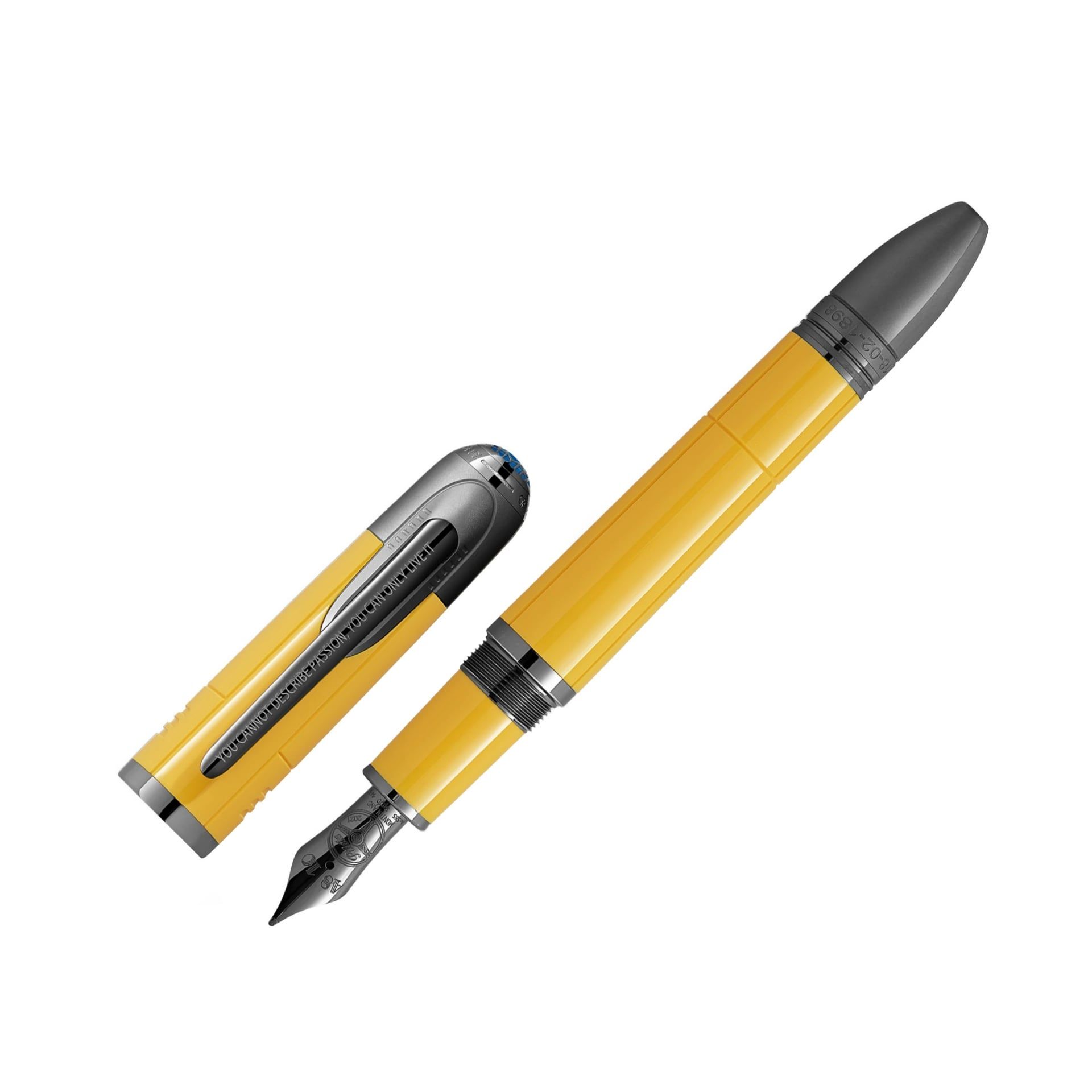 Montblanc Stilografica Great Characters Enzo Ferrari Special Edition Giallo Modena (F)  130660