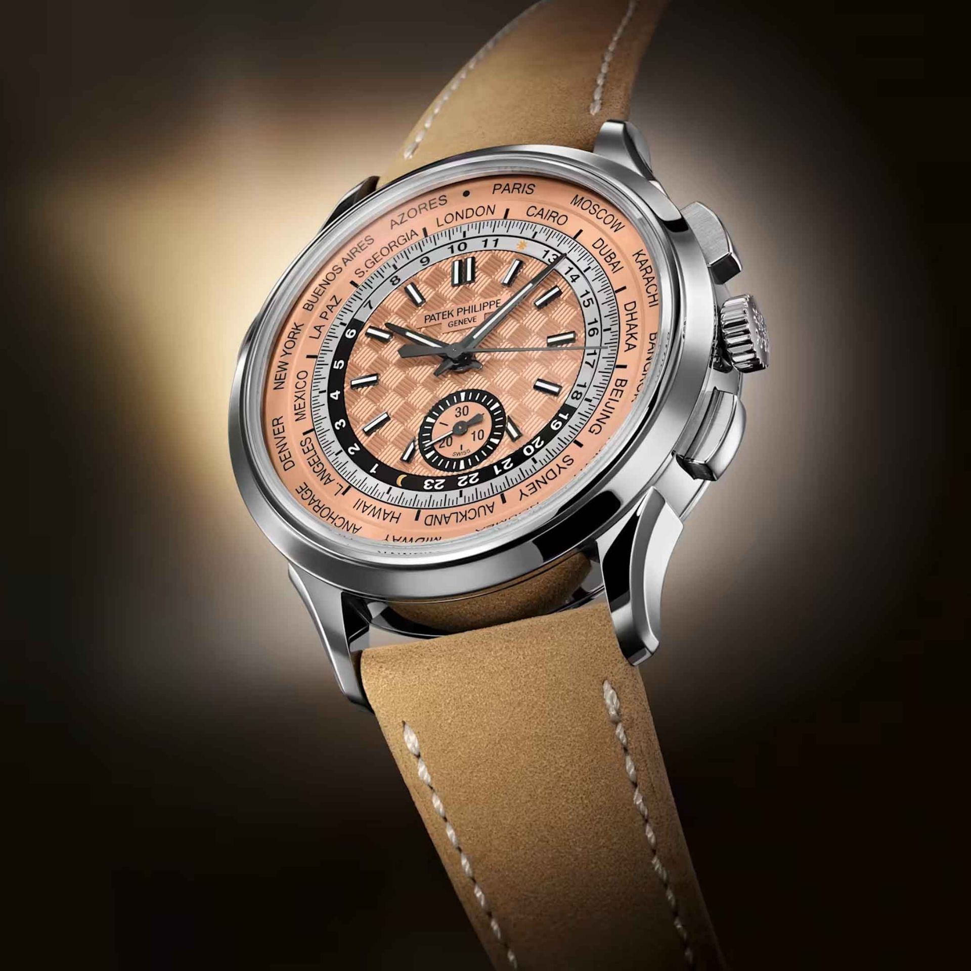 PATEK PHILIPPE Complicazioni Ora Universale, Cronografo flyback 41 MM 5935A-001