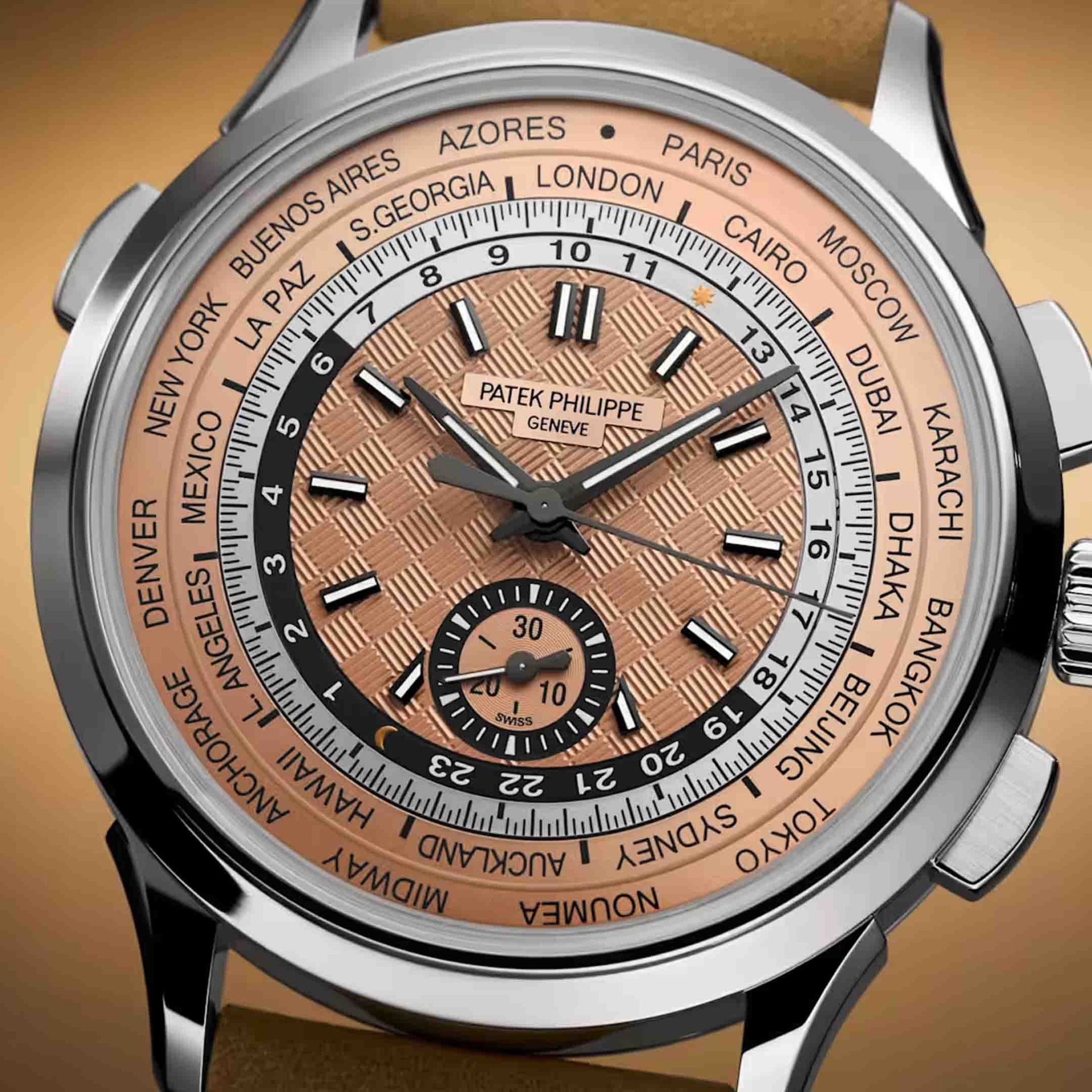 PATEK PHILIPPE Complicazioni Ora Universale, Cronografo flyback 41 MM 5935A-001