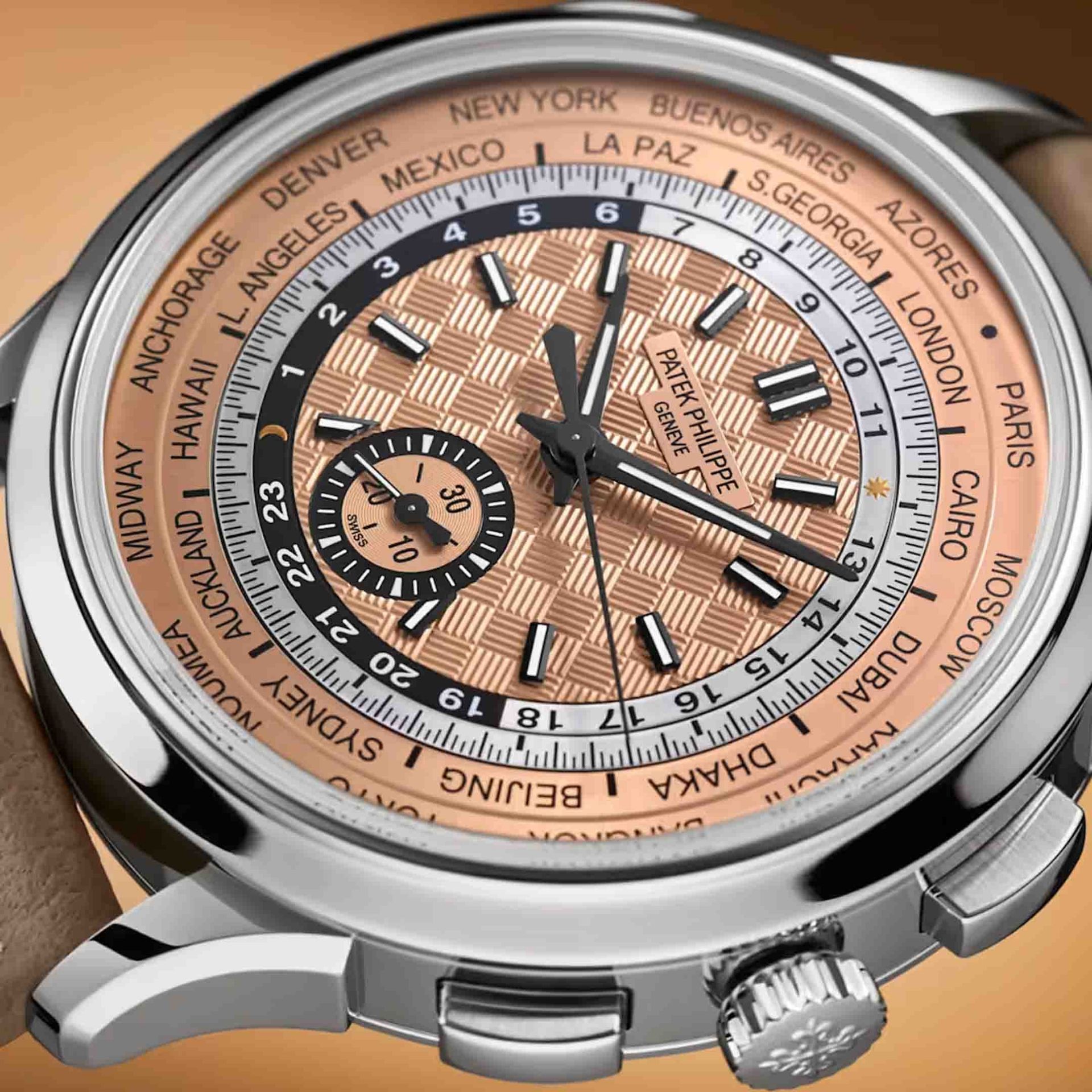 PATEK PHILIPPE Complicazioni Ora Universale, Cronografo flyback 41 MM 5935A-001