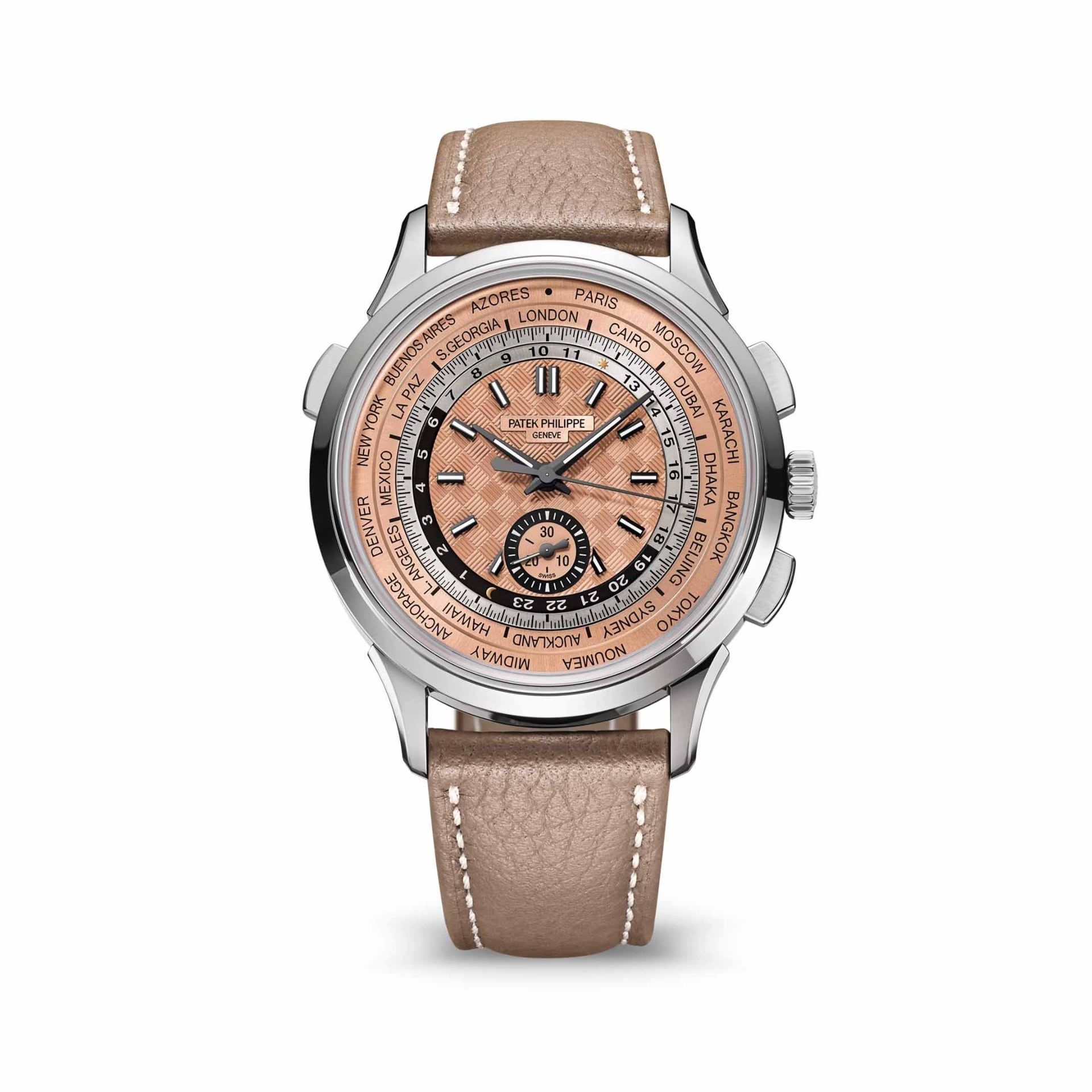 PATEK PHILIPPE Complicazioni Ora Universale, Cronografo flyback 41 MM 5935A-001