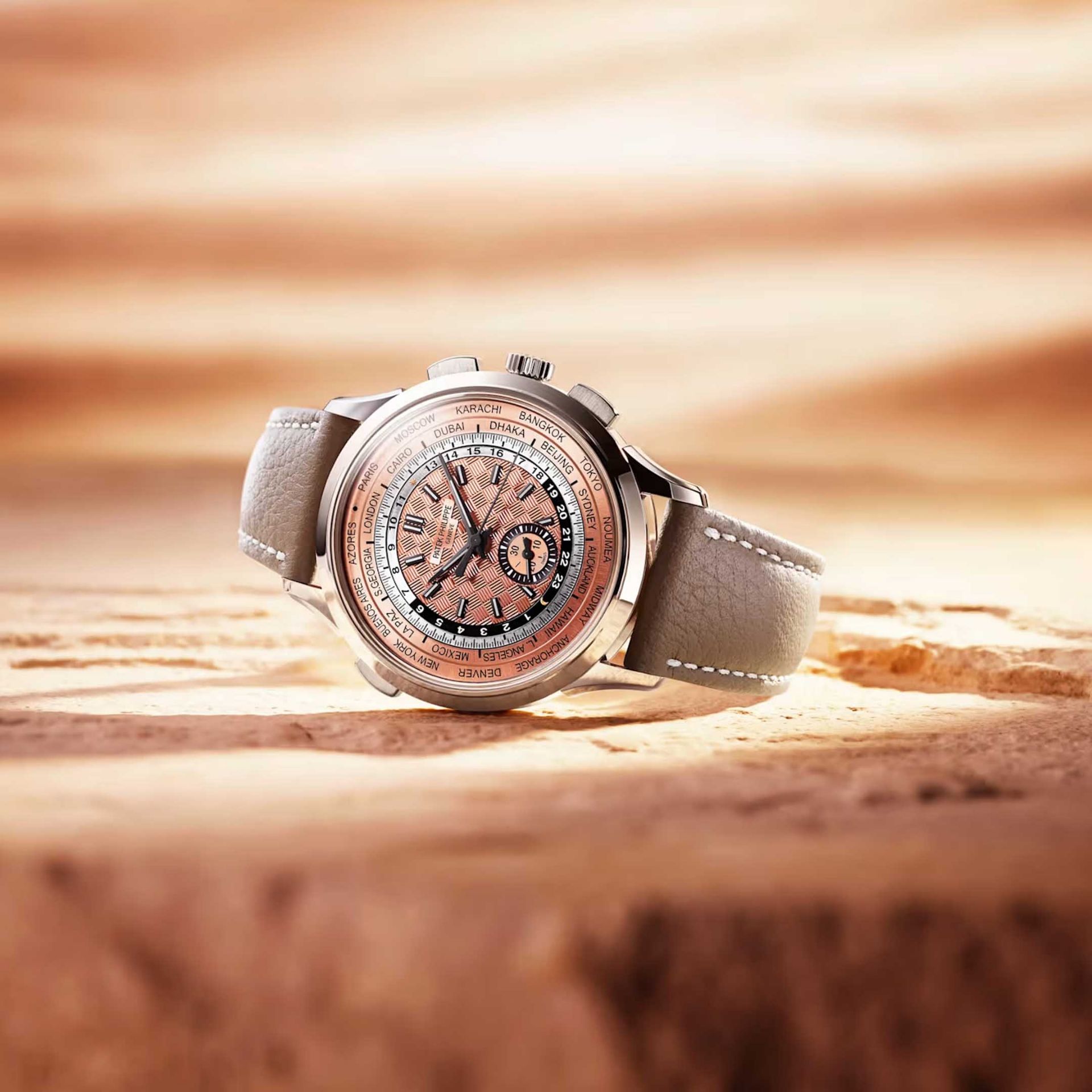 PATEK PHILIPPE Complicazioni Ora Universale, Cronografo flyback 41 MM 5935A-001