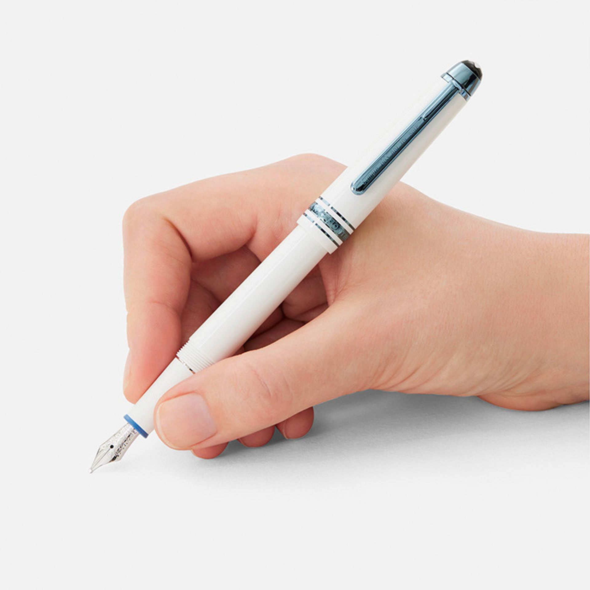 MONTBLANC Penna Stilografica Meisterstück Glacier Classique  129399