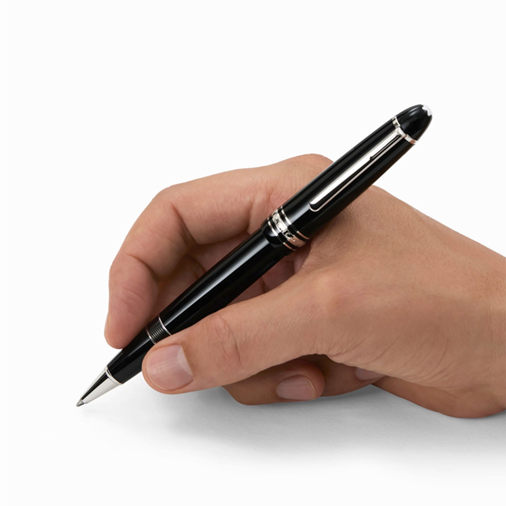 MONTBLANC Roller Meisterstück Placcata in Platino LeGrand  132451