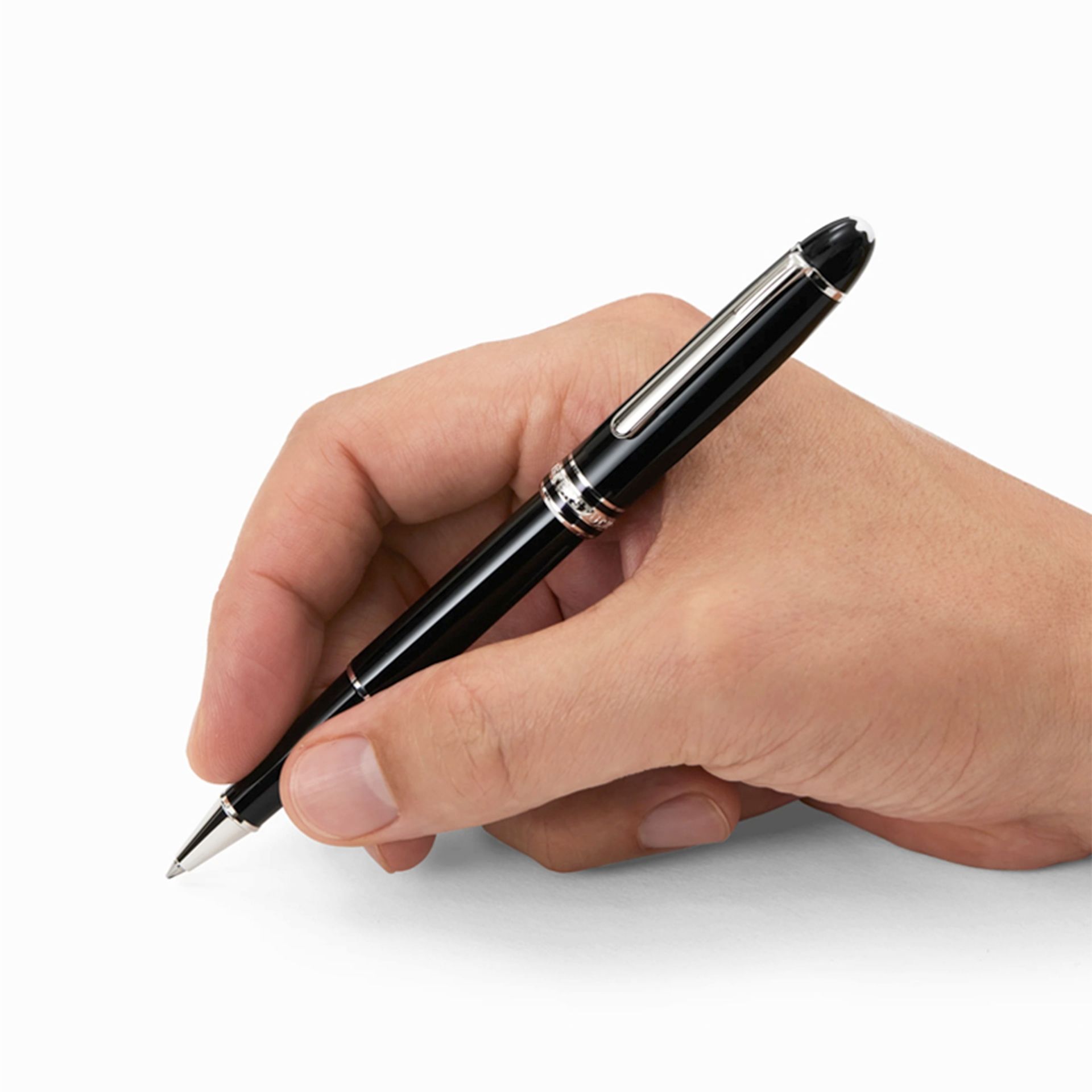 MONTBLANC Roller Meisterstück Placcata in Platino Classique  132445