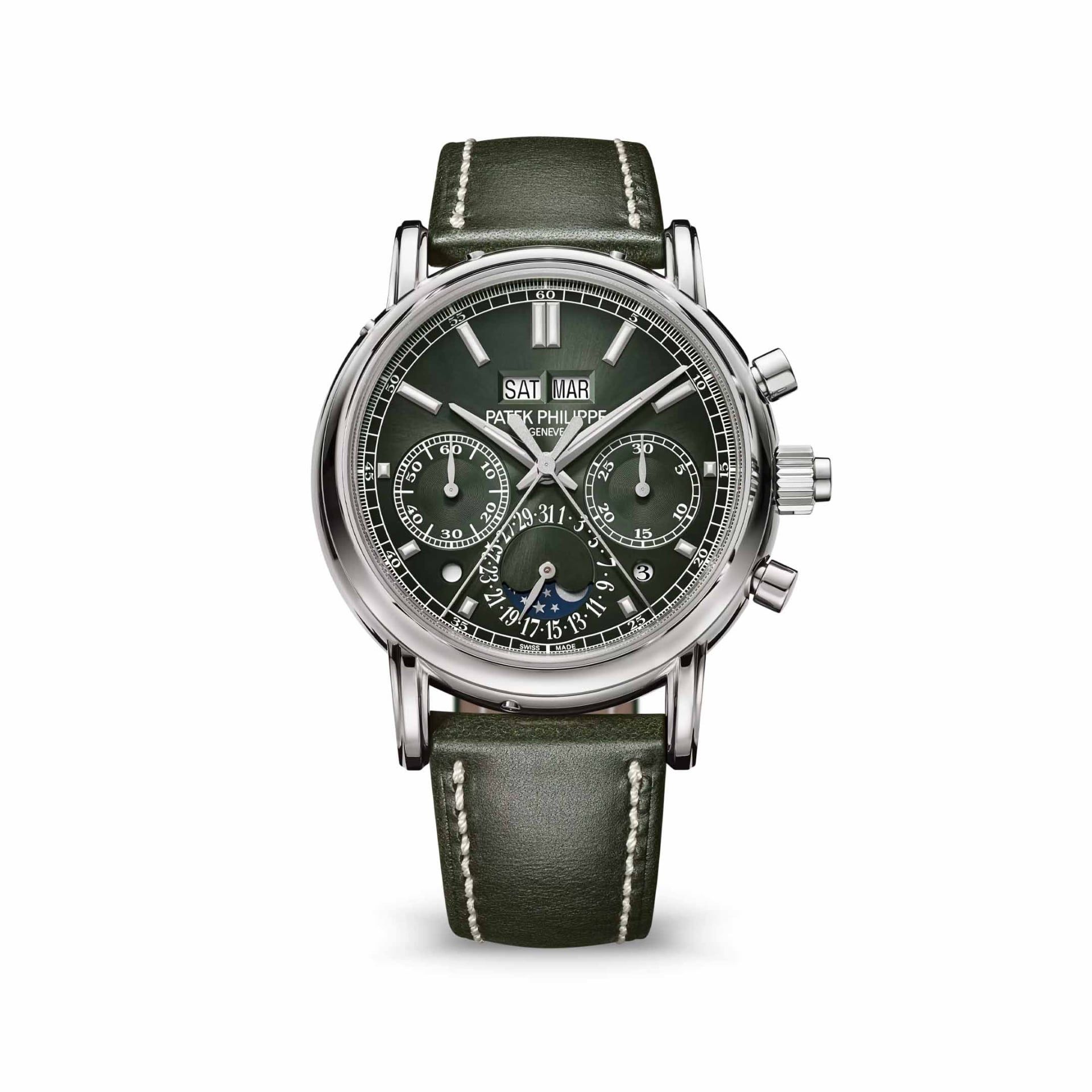 PATEK PHILIPPE Grandi Complicazioni Cronografo “à rattrapante”, Calendario perpetuo 40 MM 5204G-001