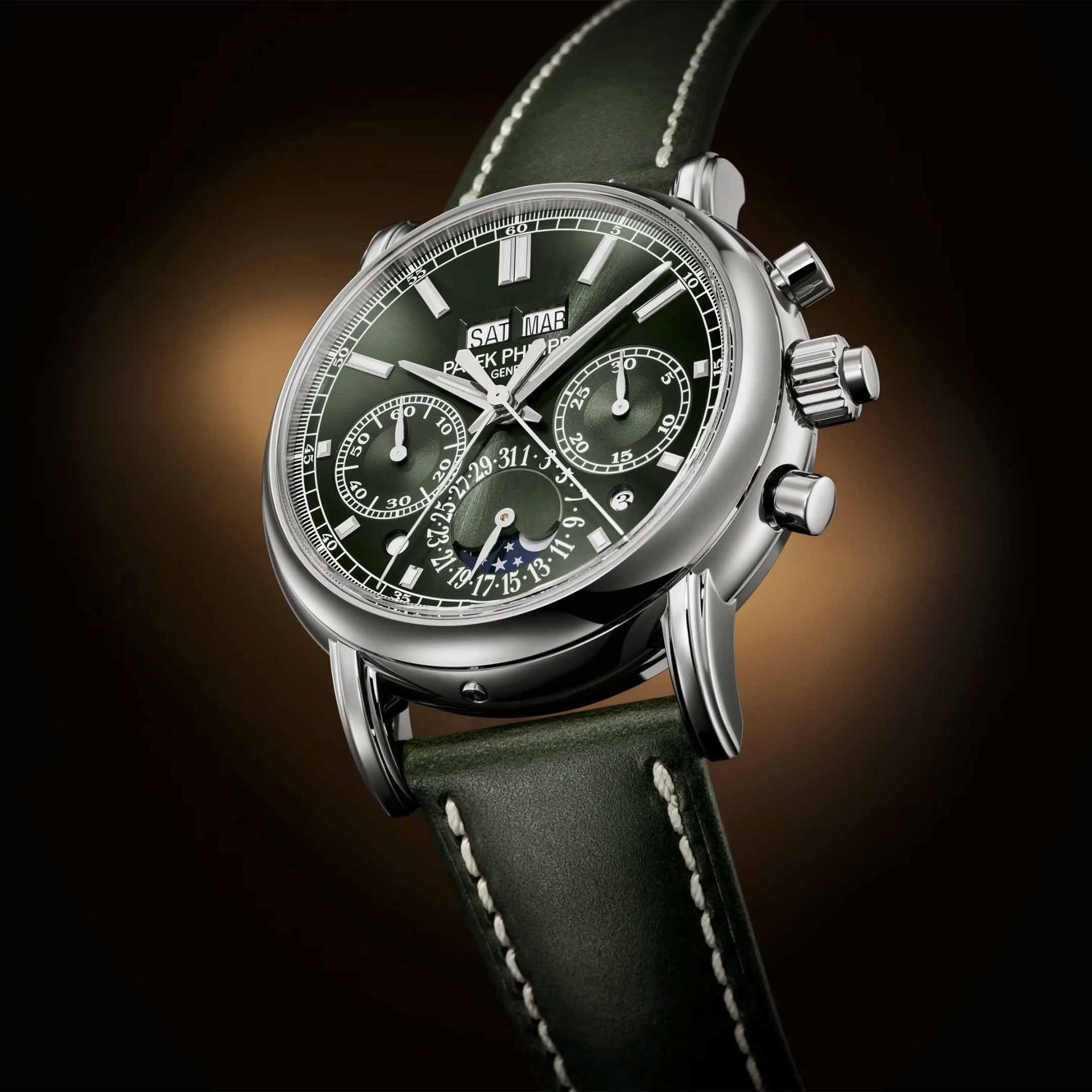 PATEK PHILIPPE Grandi Complicazioni Cronografo “à rattrapante”, Calendario perpetuo 40 MM 5204G-001