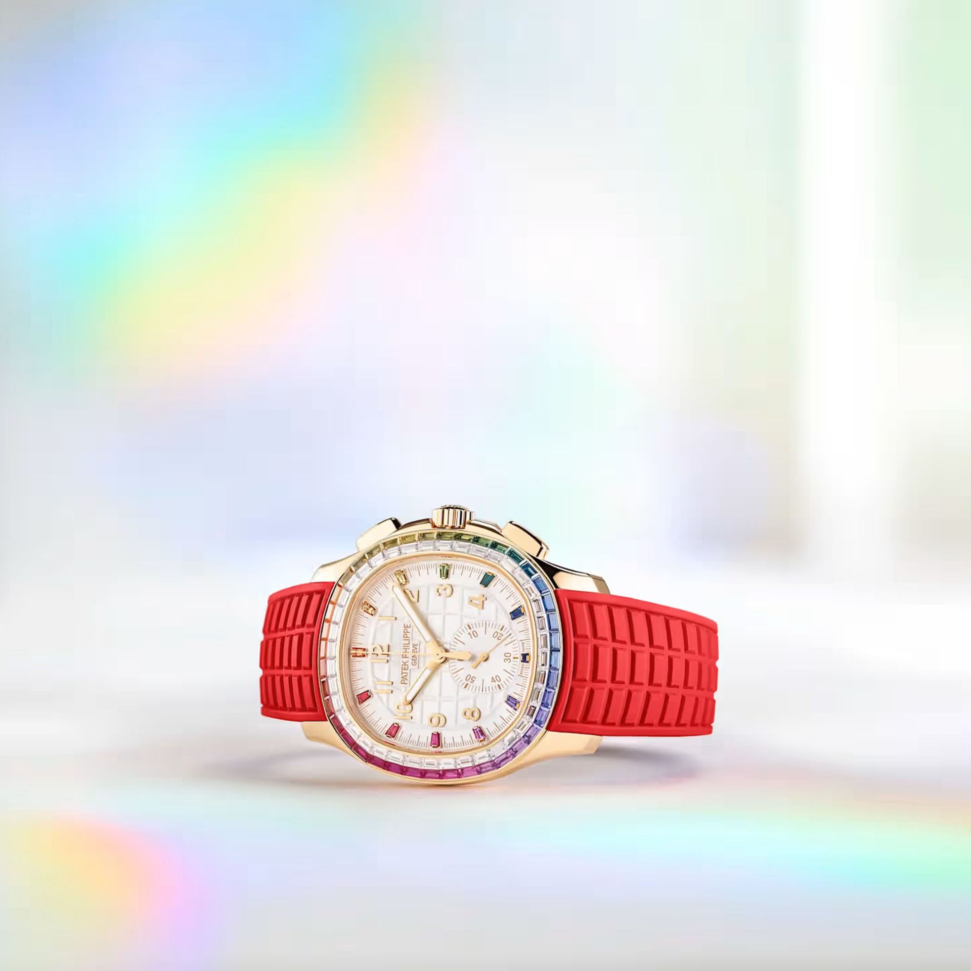 PATEK PHILIPPE Aquanaut Cronografo Aquanaut Luce “Rainbow” 39,9 MM 7968/300R-001