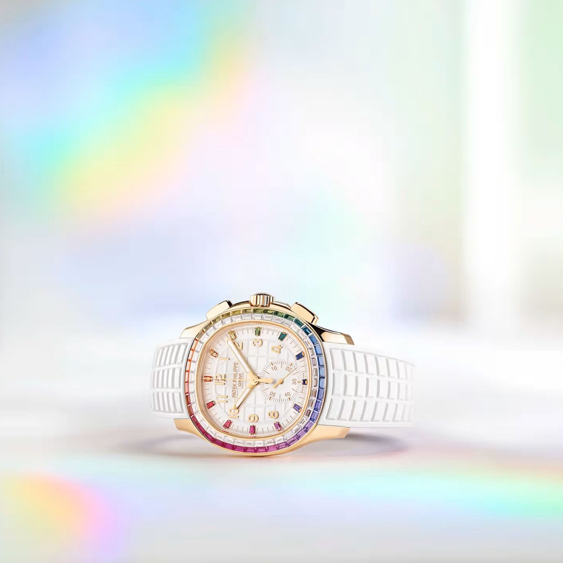 PATEK PHILIPPE Aquanaut Cronografo Aquanaut Luce “Rainbow” 39,9 MM 7968/300R-001