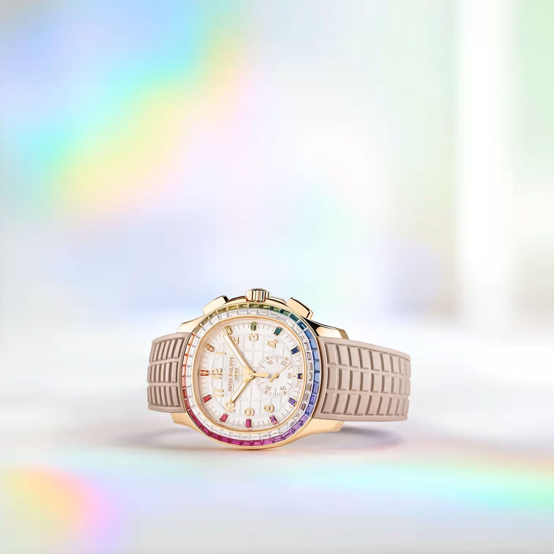 PATEK PHILIPPE Aquanaut Cronografo Aquanaut Luce “Rainbow” 39,9 MM 7968/300R-001