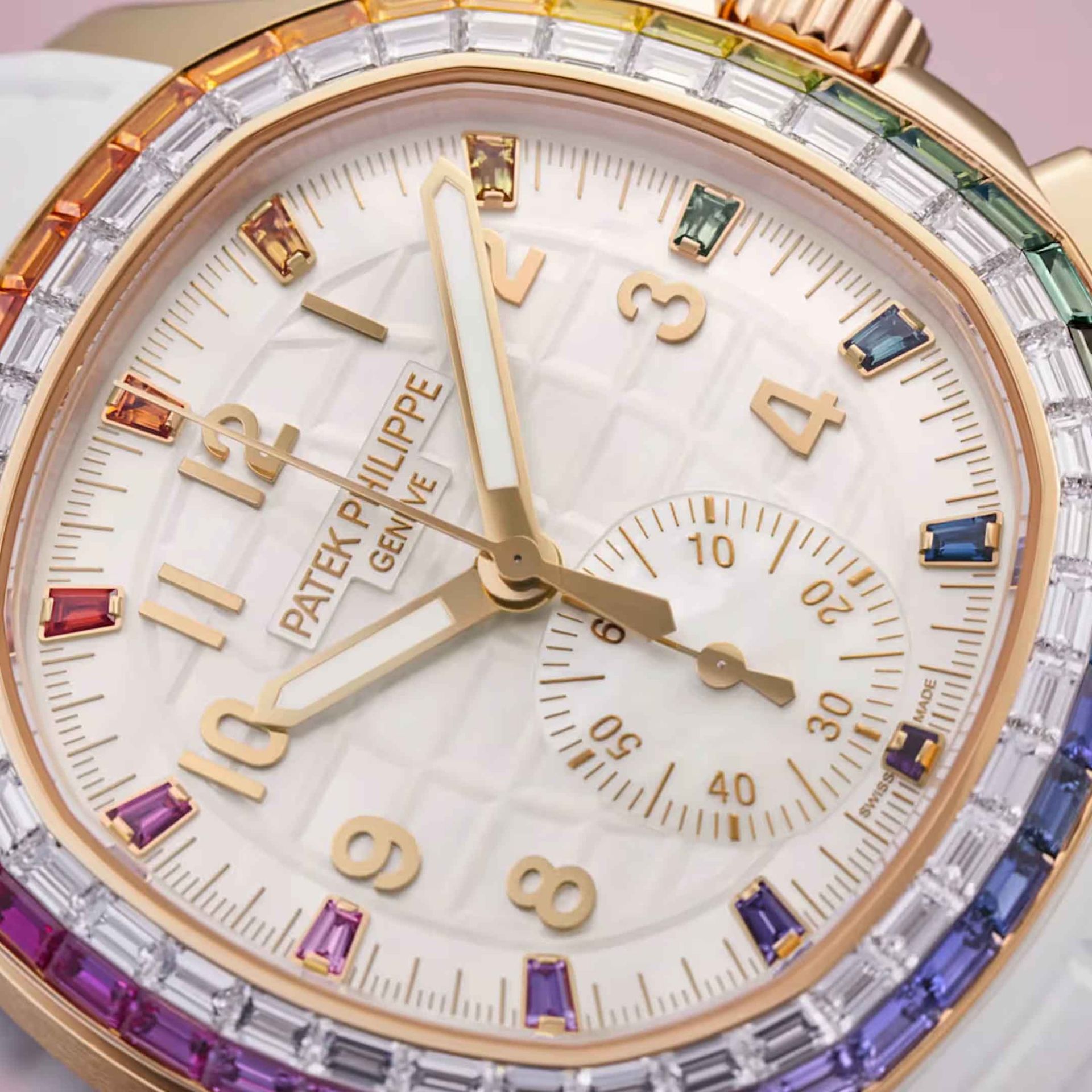 PATEK PHILIPPE Aquanaut Cronografo Aquanaut Luce “Rainbow” 39,9 MM 7968/300R-001