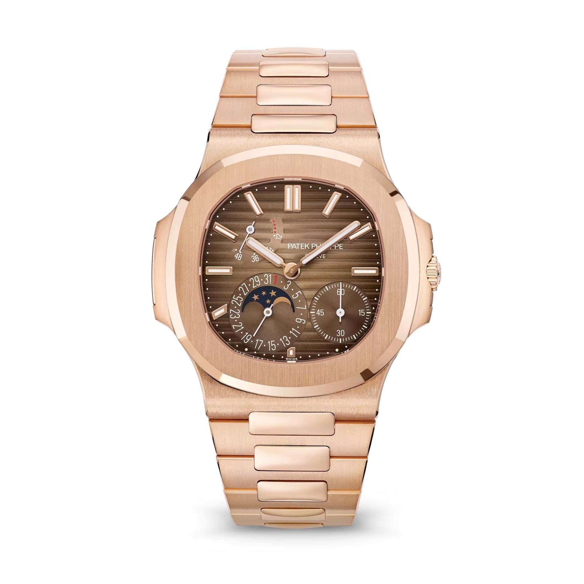 PATEK PHILIPPE Nautilus Oro Rosa Fasi Lunari 40 MM 5712/1R-001