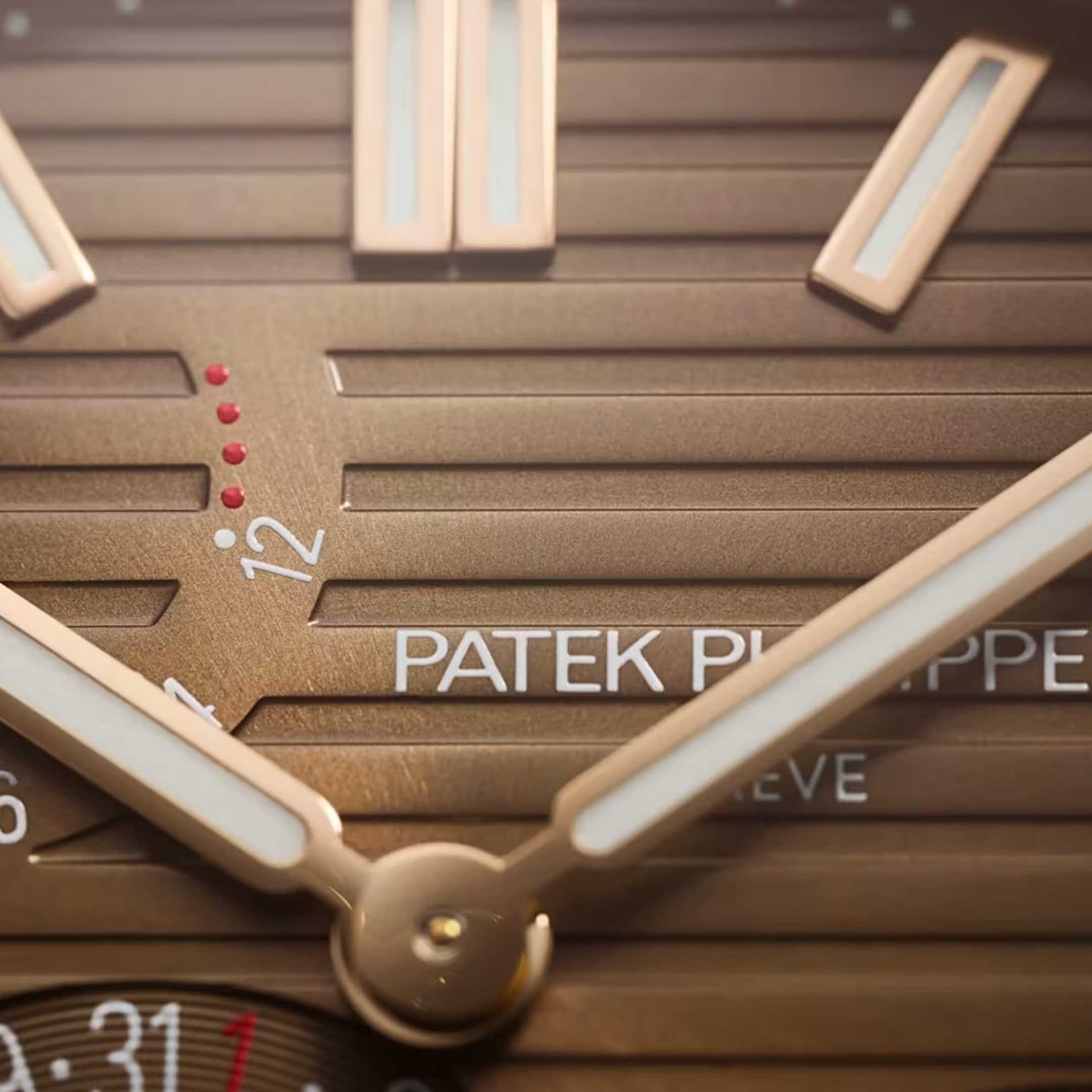 PATEK PHILIPPE Nautilus Oro Rosa Fasi Lunari 40 MM 5712/1R-001